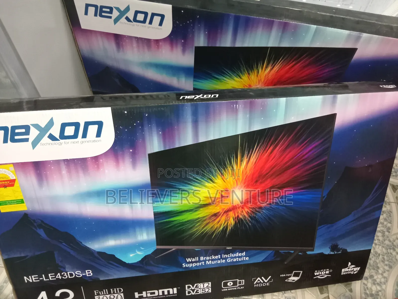 Stunning Graphic Display Nexon 43 Inches Tv 43 Inches