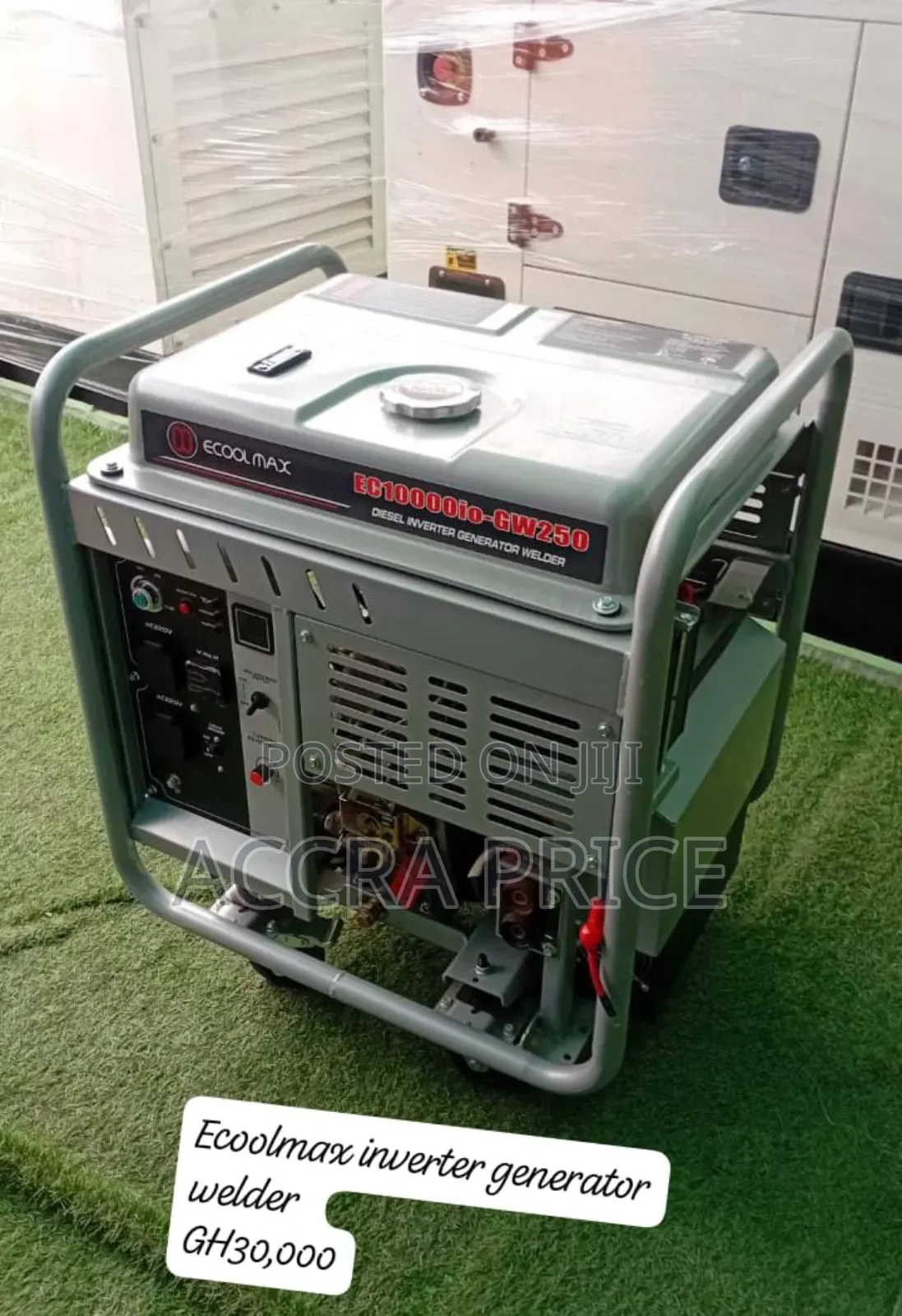 Ecoolmax Inverter Generator Welder Dual Power Master