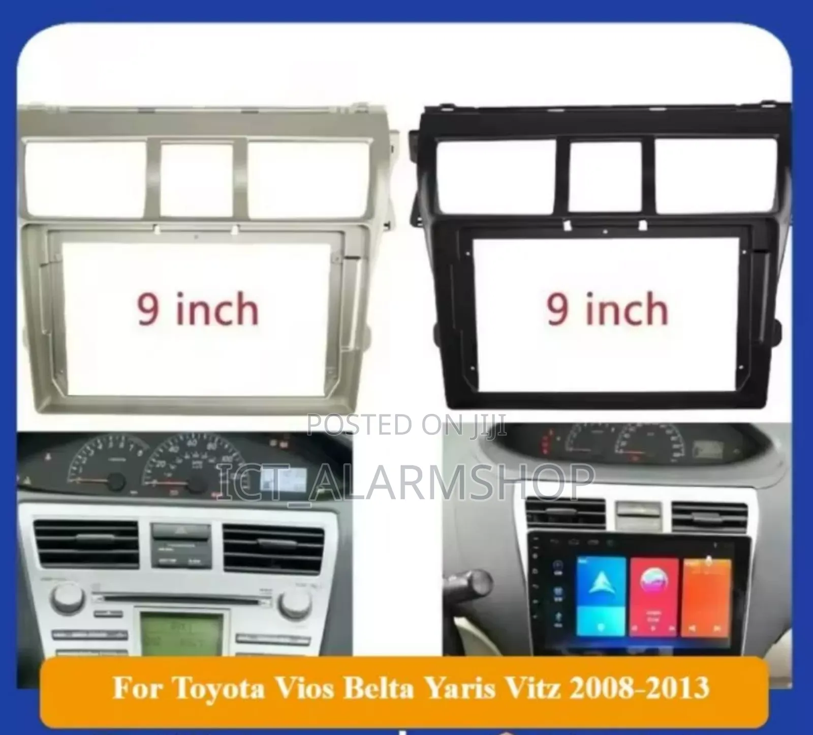 Toyota Vios Yaris 2007 2008-2012 Multimedia