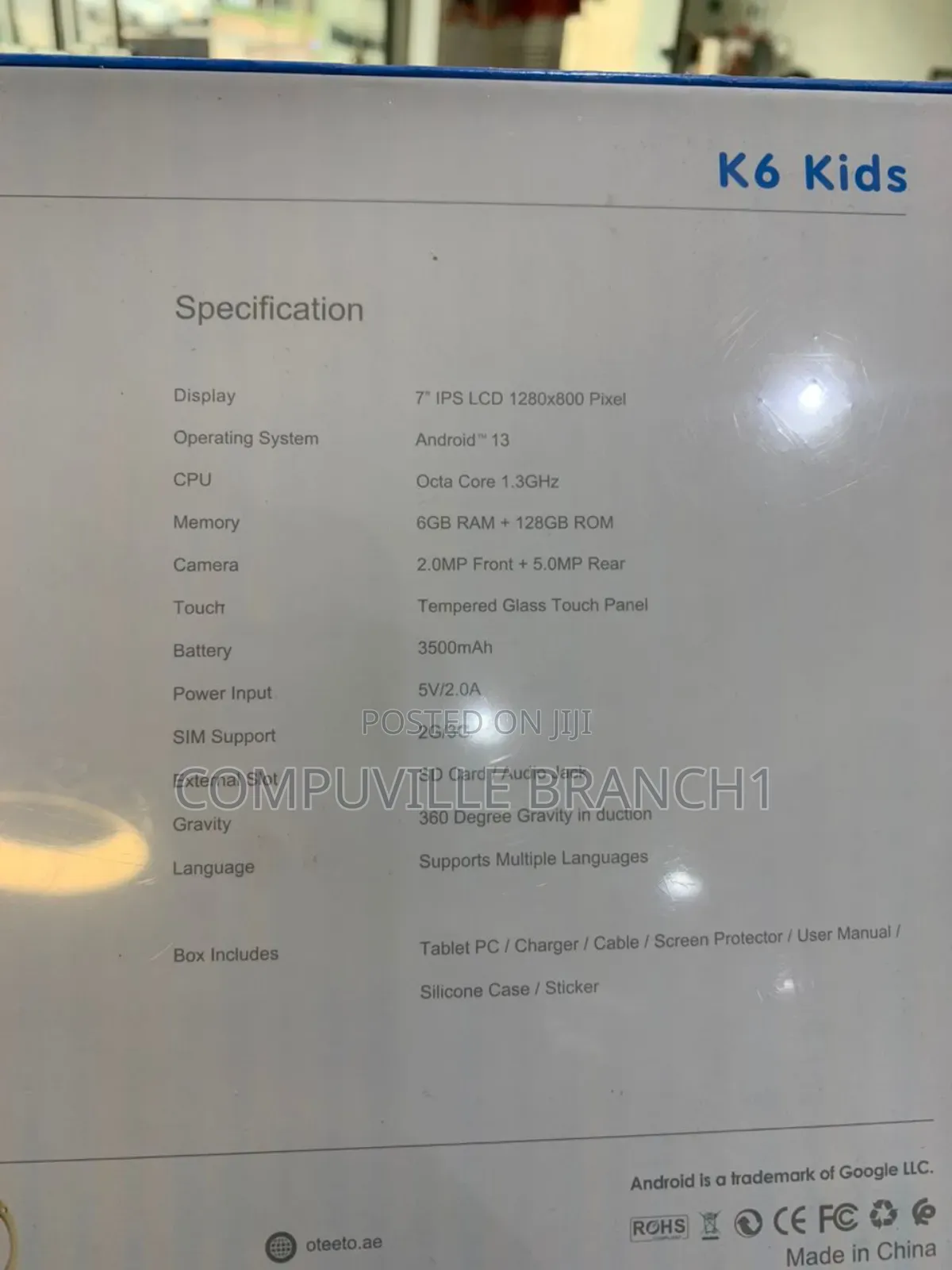 New Tablet 128 GB