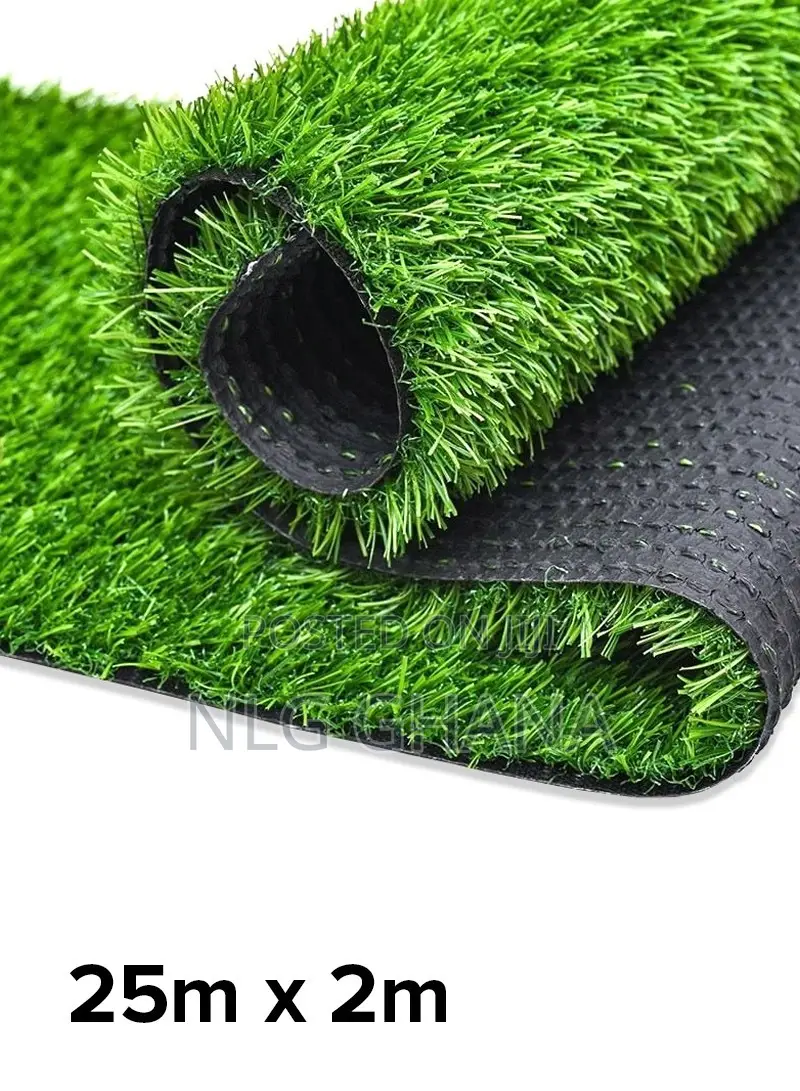 Artificial Grass, 0.8" Pile Height, TPR Natural. Ghx5210f