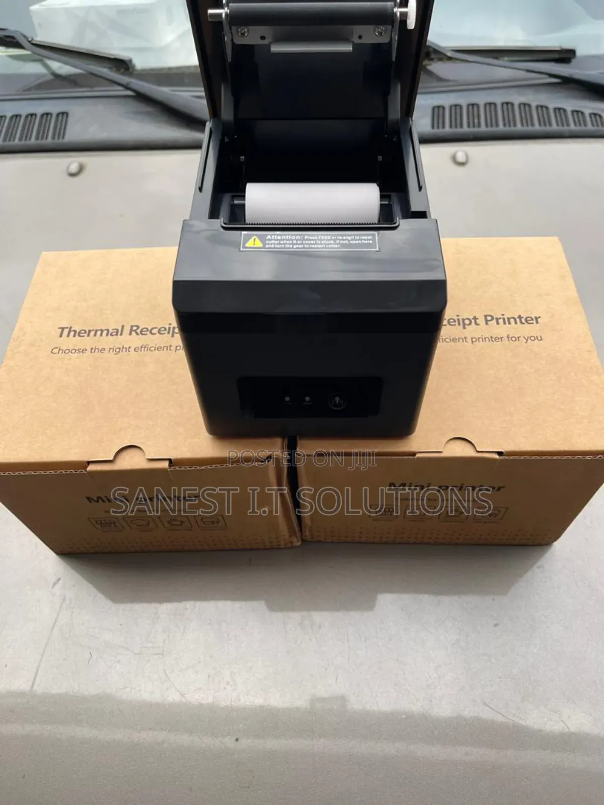 Mini Receipt Barcode Thermal Printer