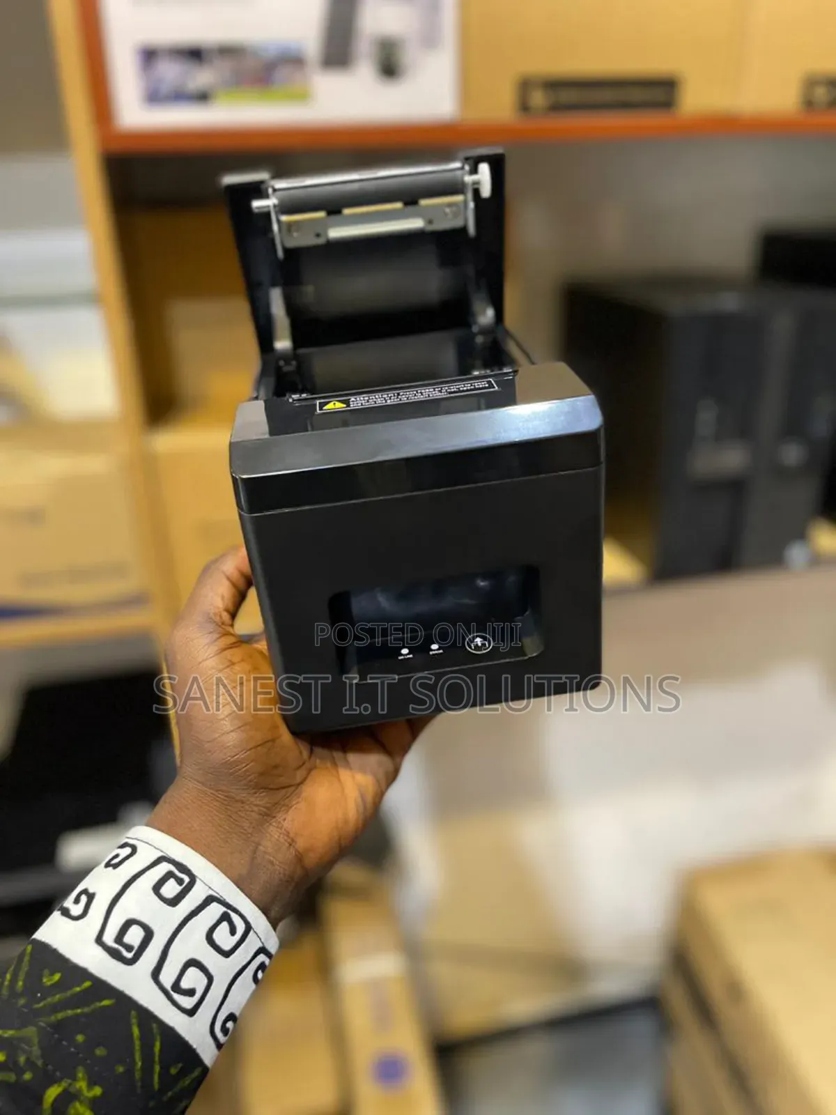 Mini Receipt Barcode Thermal Printer