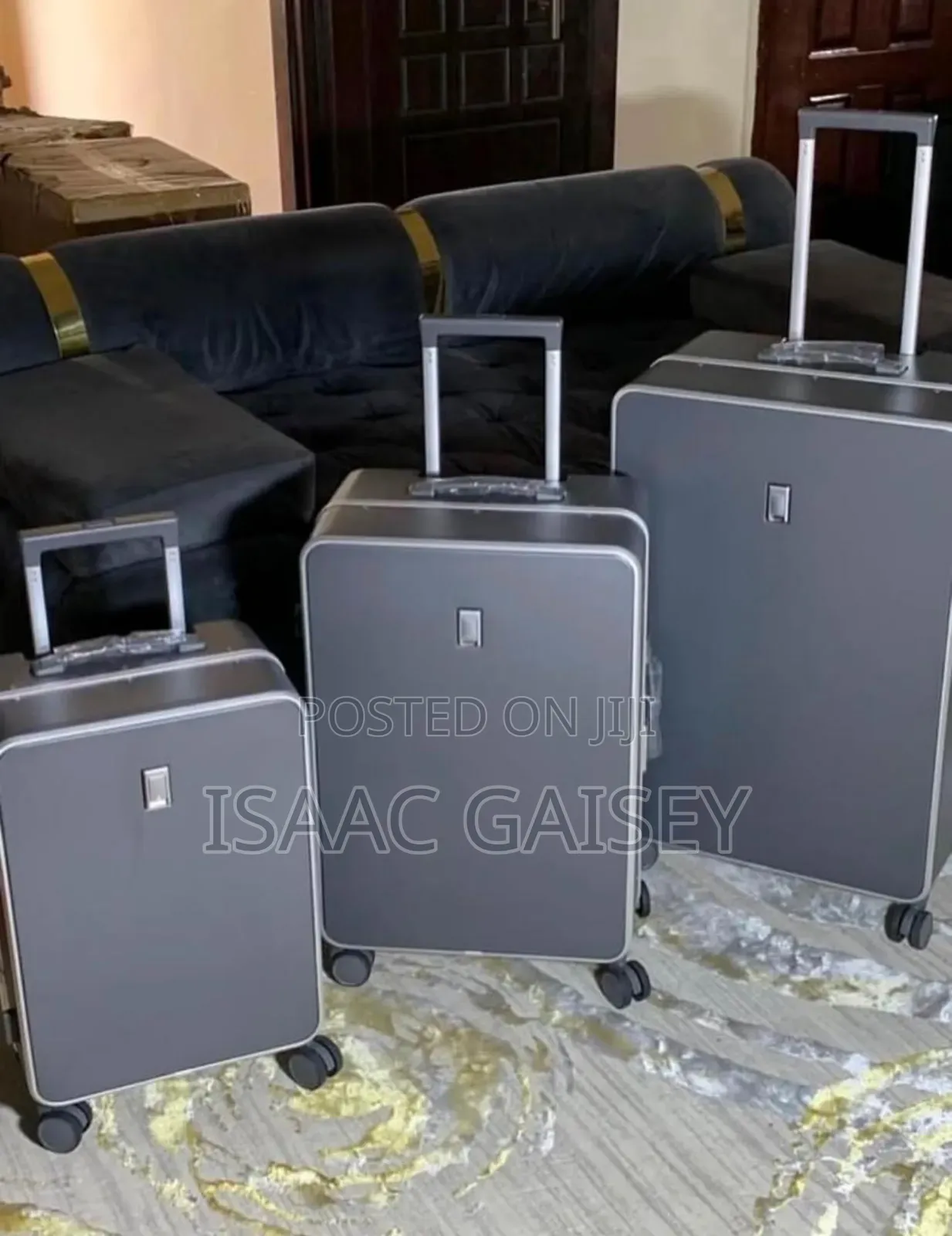 3set Best Executive Luxury Zipless Anticrake Luggages