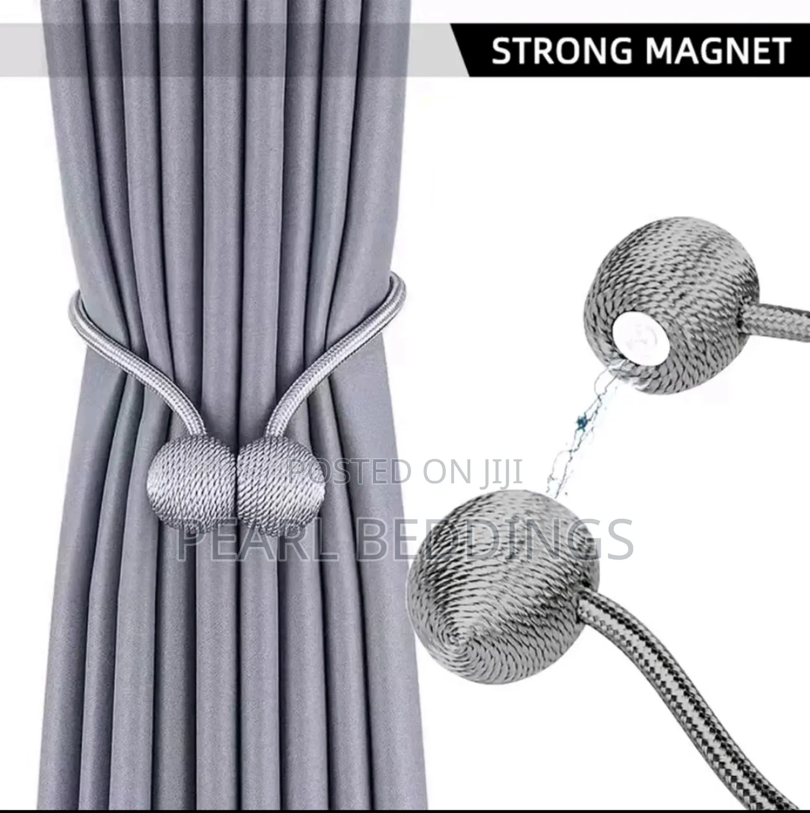 Premium Luxurious Strong Magnetic Curtains Holders Available