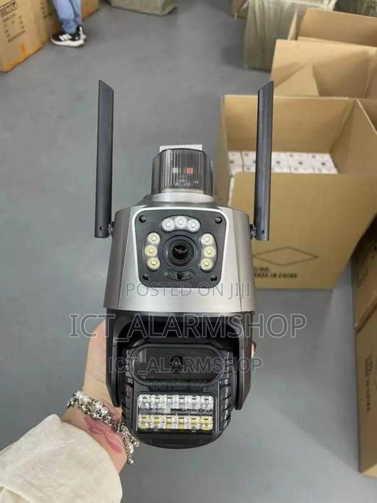 Wifi Dual Lens PTZ Icsee App Camera