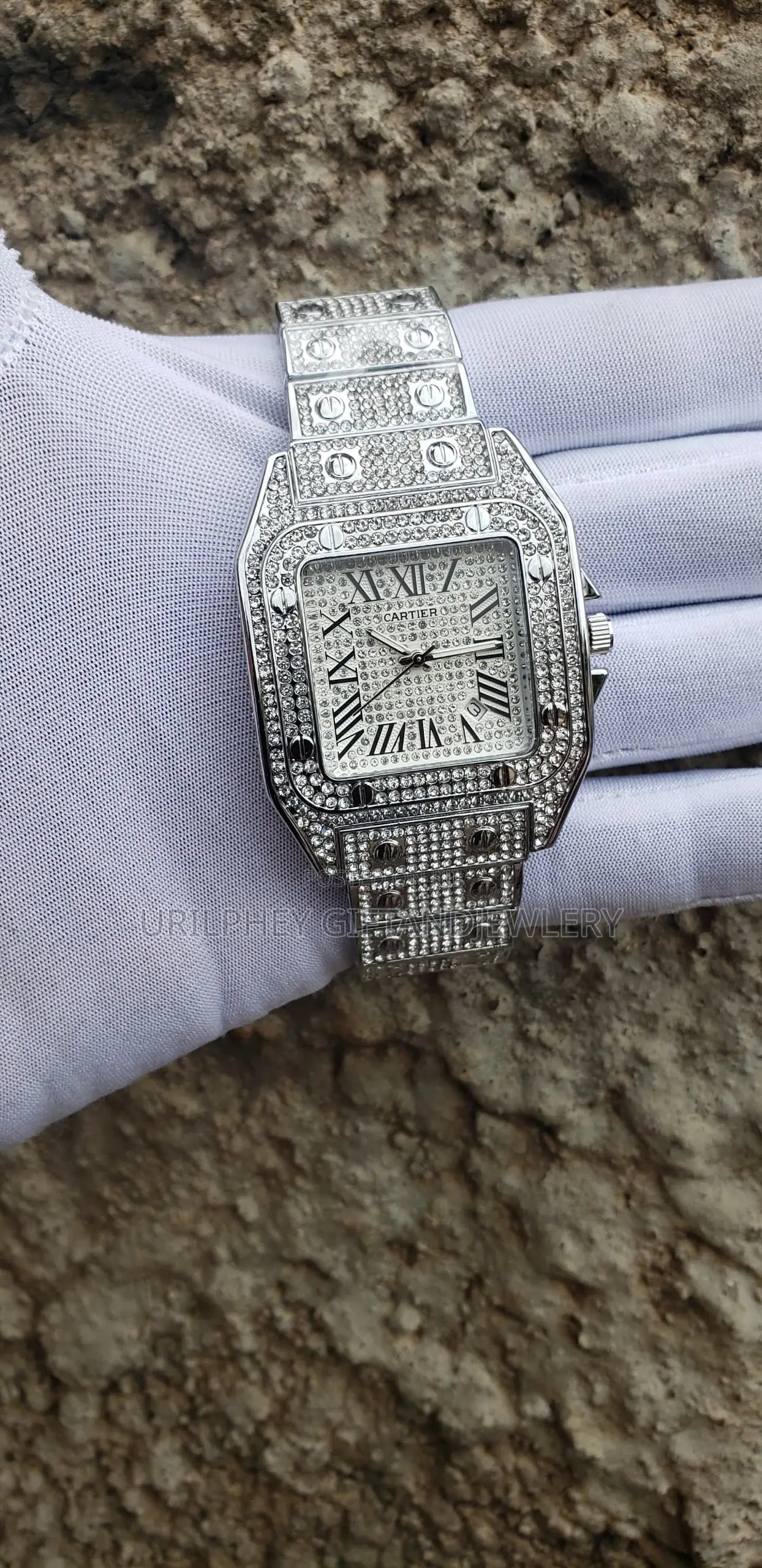 Cartier Iced Out Watch