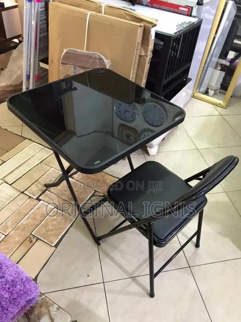 Glass Foldable Table( 70 by 70 )