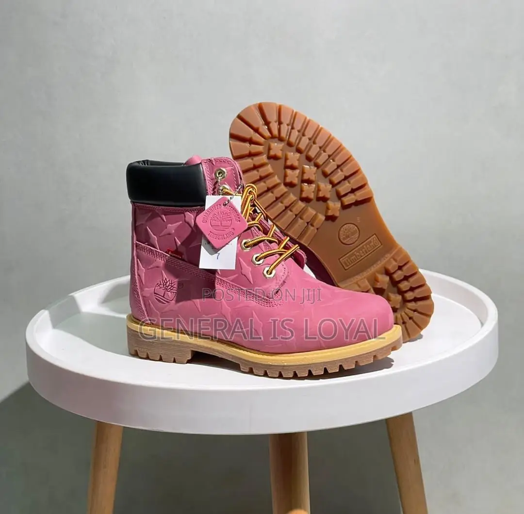 Pink Timberland