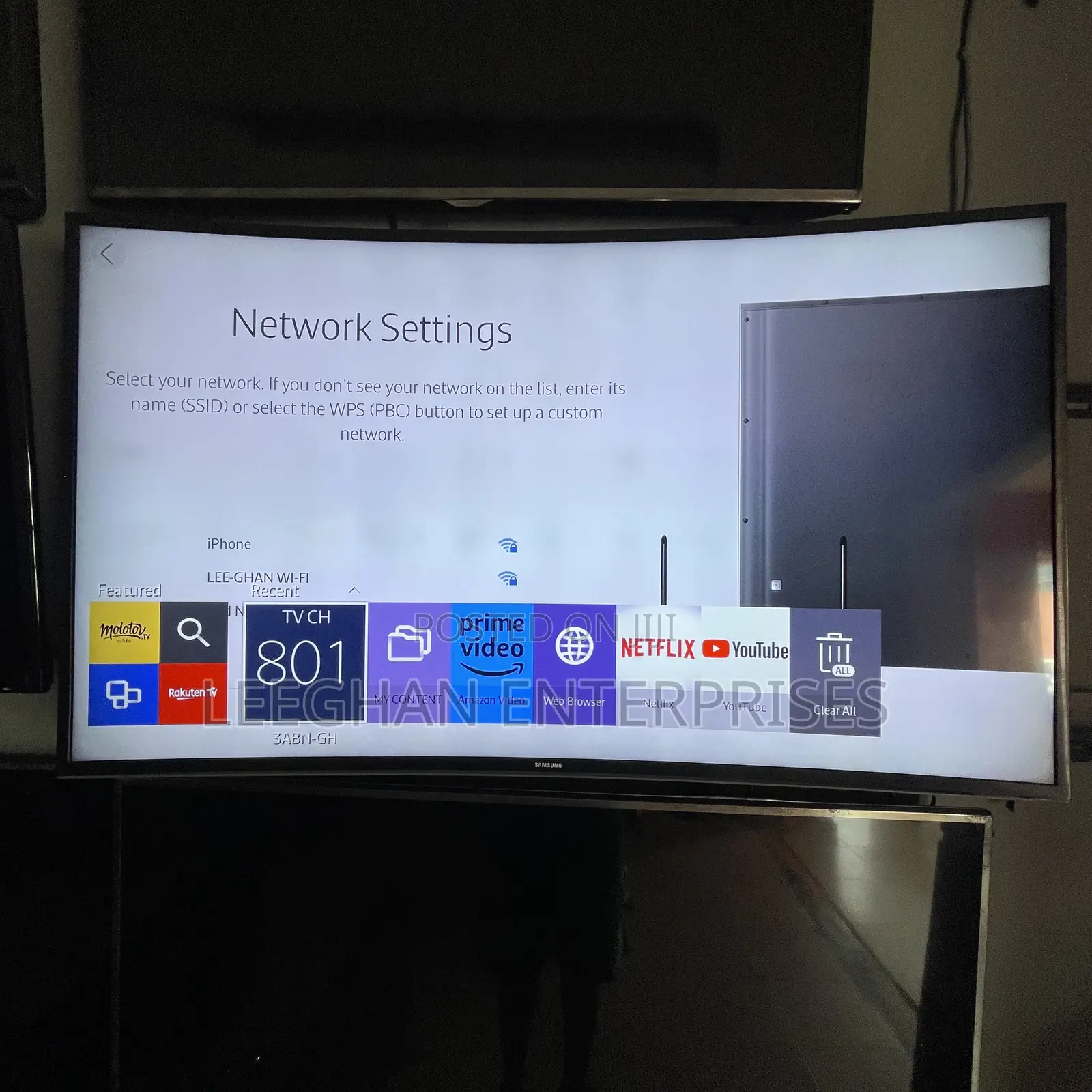 48 Inch Samung Curved Uhd Tv