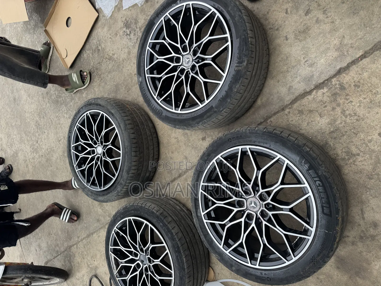 Very Neat Benz Rims 18”