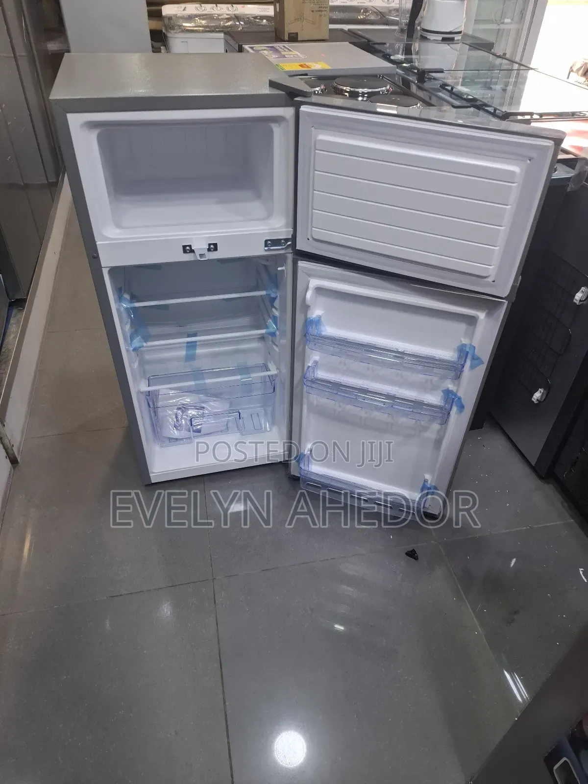 Powerful Compressor of Pearl Double Door Fridge 85 Liitres