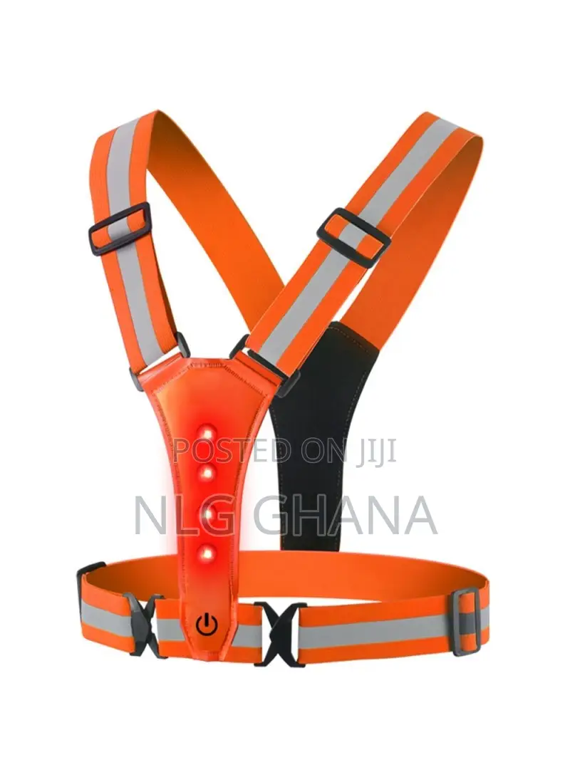 Rechargeable Reflective Vest With 3 Modes Light. Tvx25169