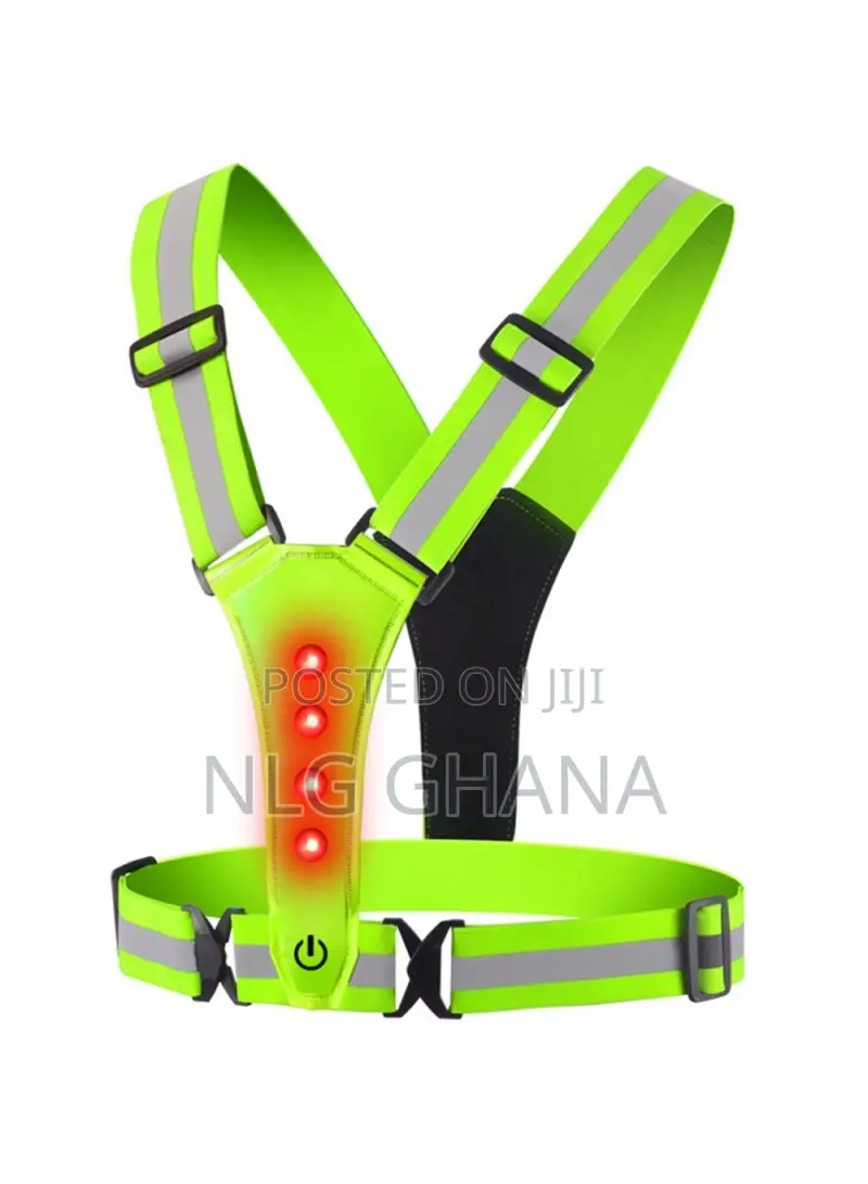Rechargeable Reflective Vest With 3 Modes Light. Tvx25169