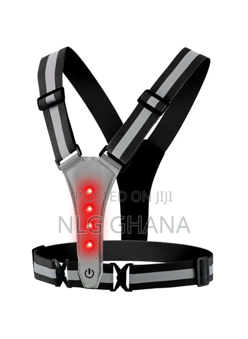 Rechargeable Reflective Vest With 3 Modes Light. Tvx25169