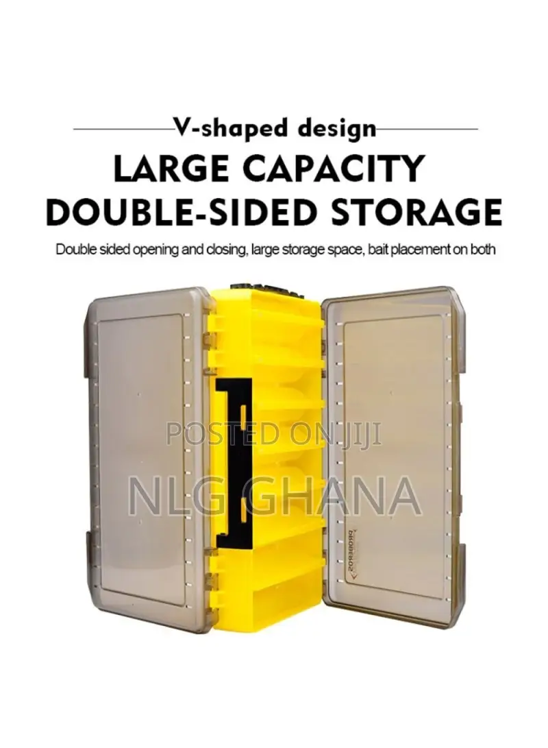 Fishing Lure Box Tackle Storage Case Double. Tvx28222