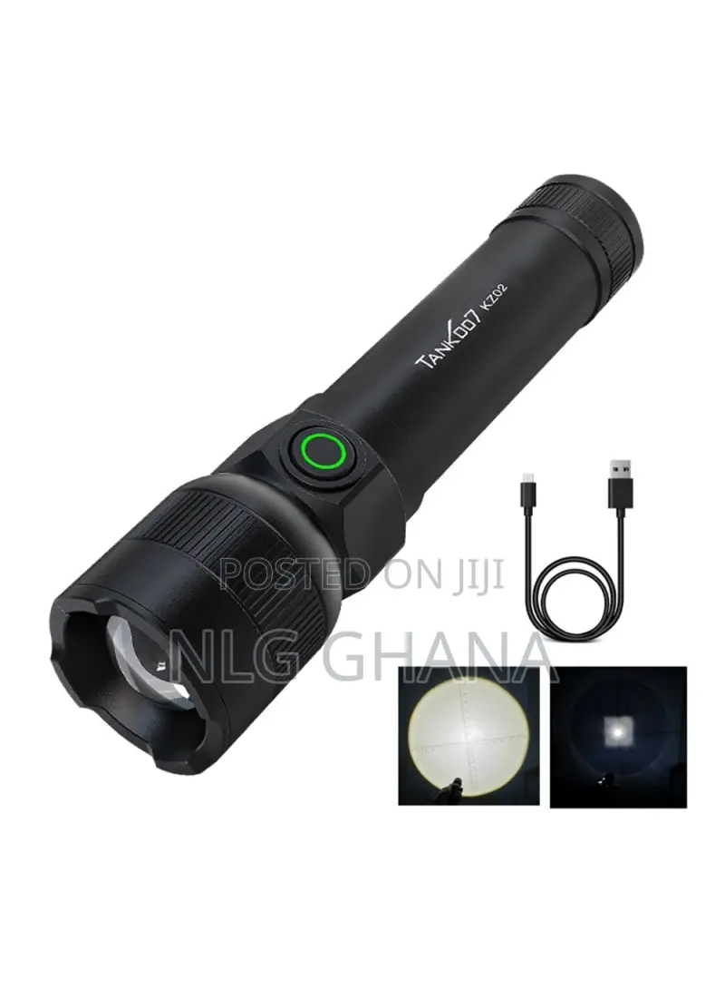 Zoomable Led Flashlight Outdoor 1000 Lumens. Tvx26160