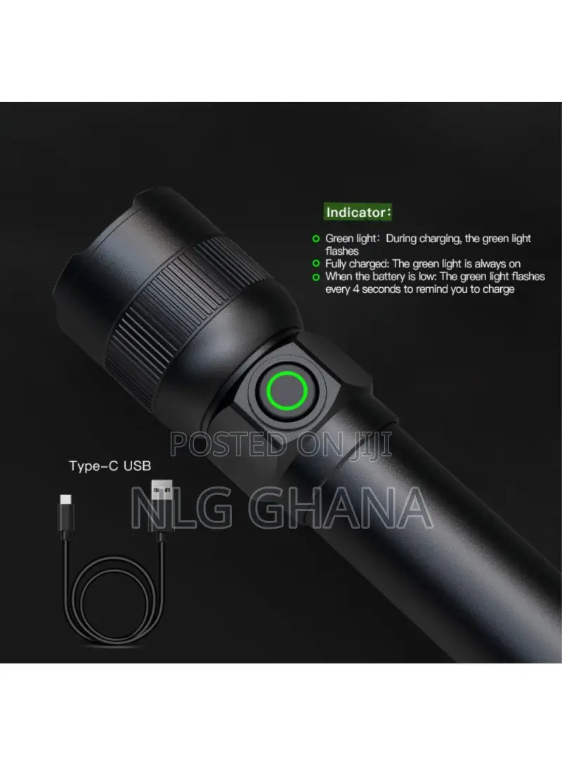 Zoomable Led Flashlight Outdoor 1000 Lumens. Tvx26160