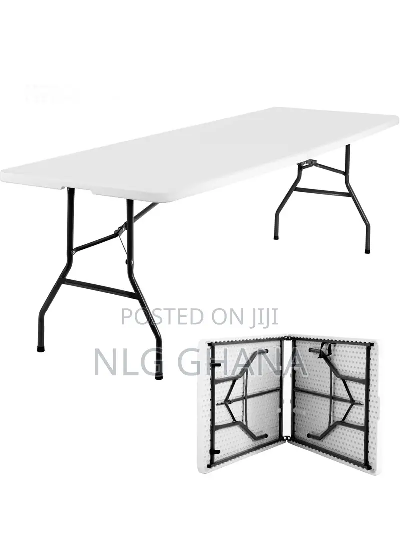 Folding Easy-to-Set-Up Multiple Centerfold Table. Ghx5558