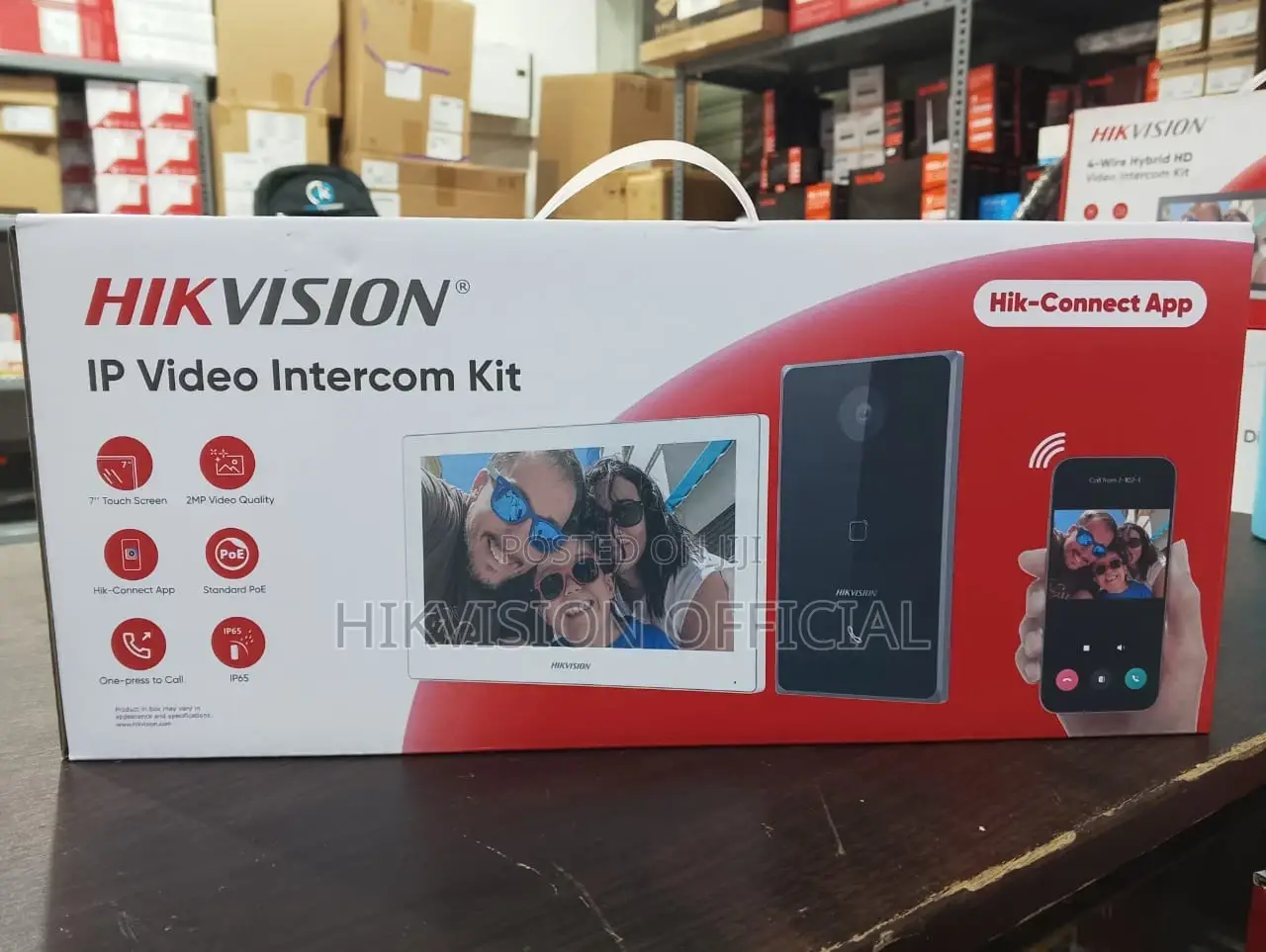 Ds-Kis608-P Ip Video Intercom Kit