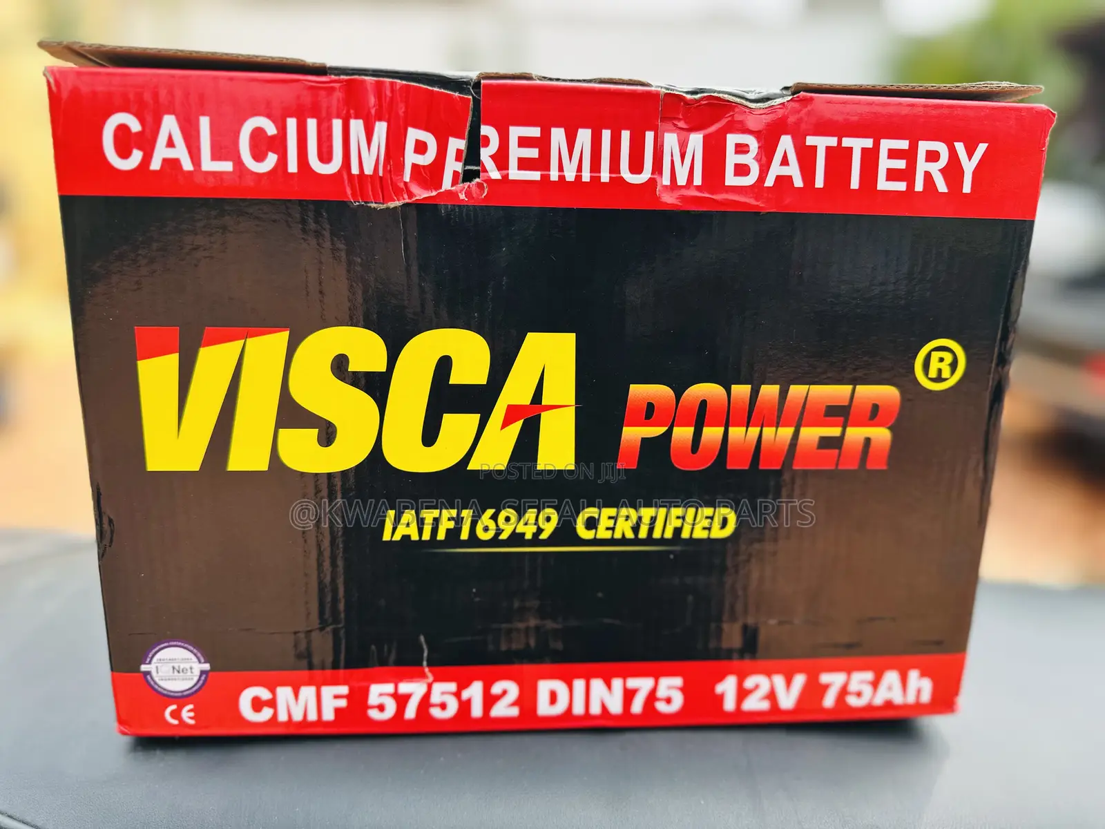 Original Visca Car Batteries (15plate) Available For Allcars