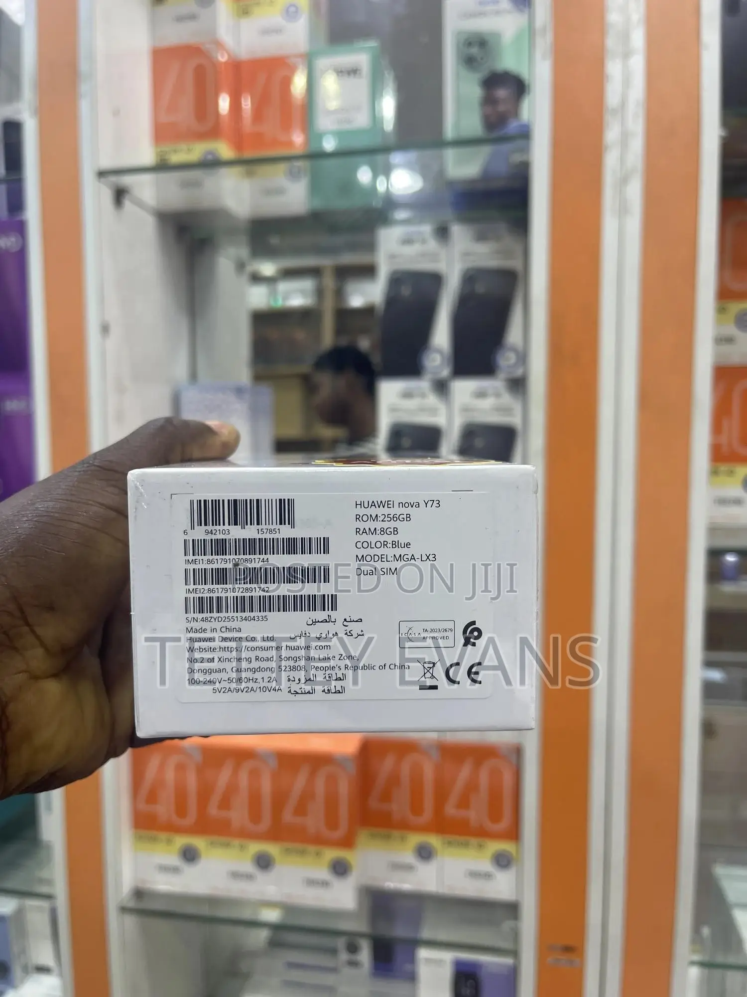 New Huawei Nova Y73 256 GB Blue