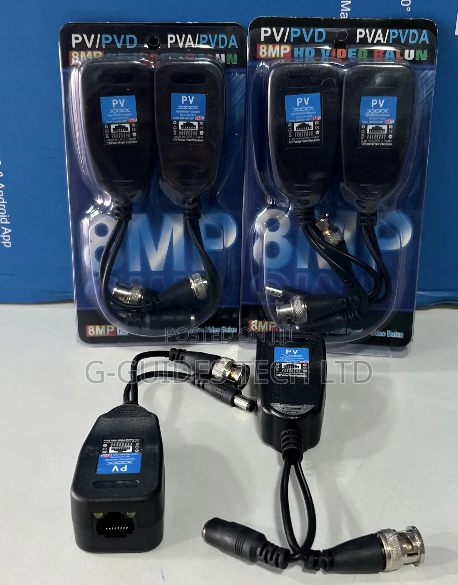 Pv Video Balun Up to 8mp for CCTV Camera