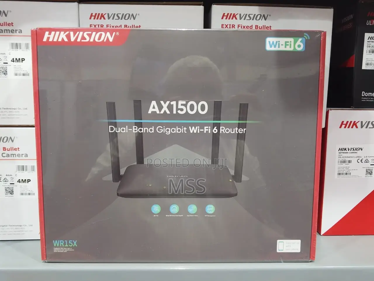 Ds-3wr15x
1500m Wi-Fi 6 Wireless Router