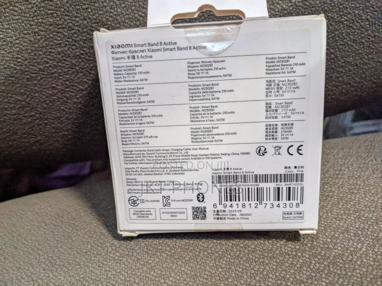 Xiaomi Smart Band 8 Active