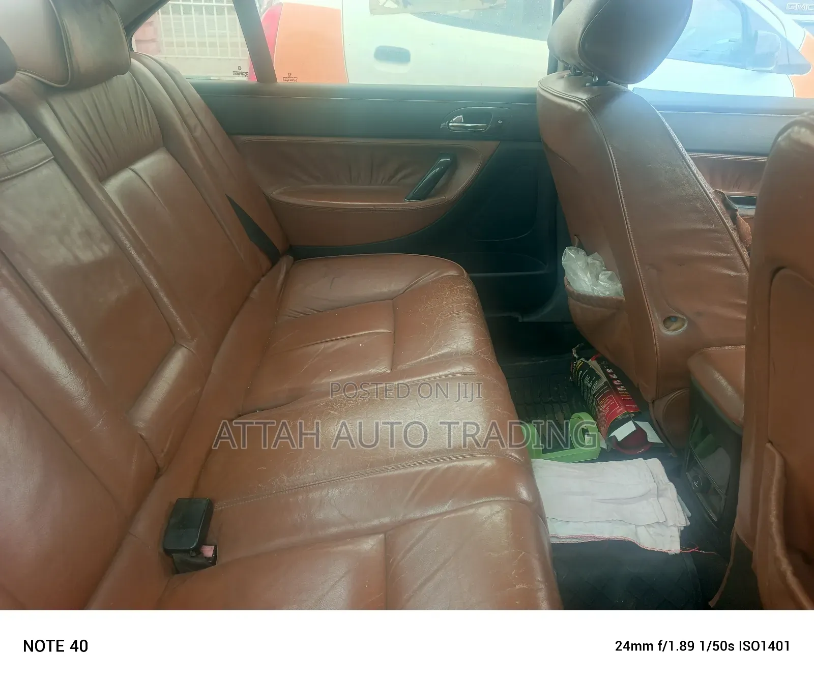 Peugeot 607 2005 Pink