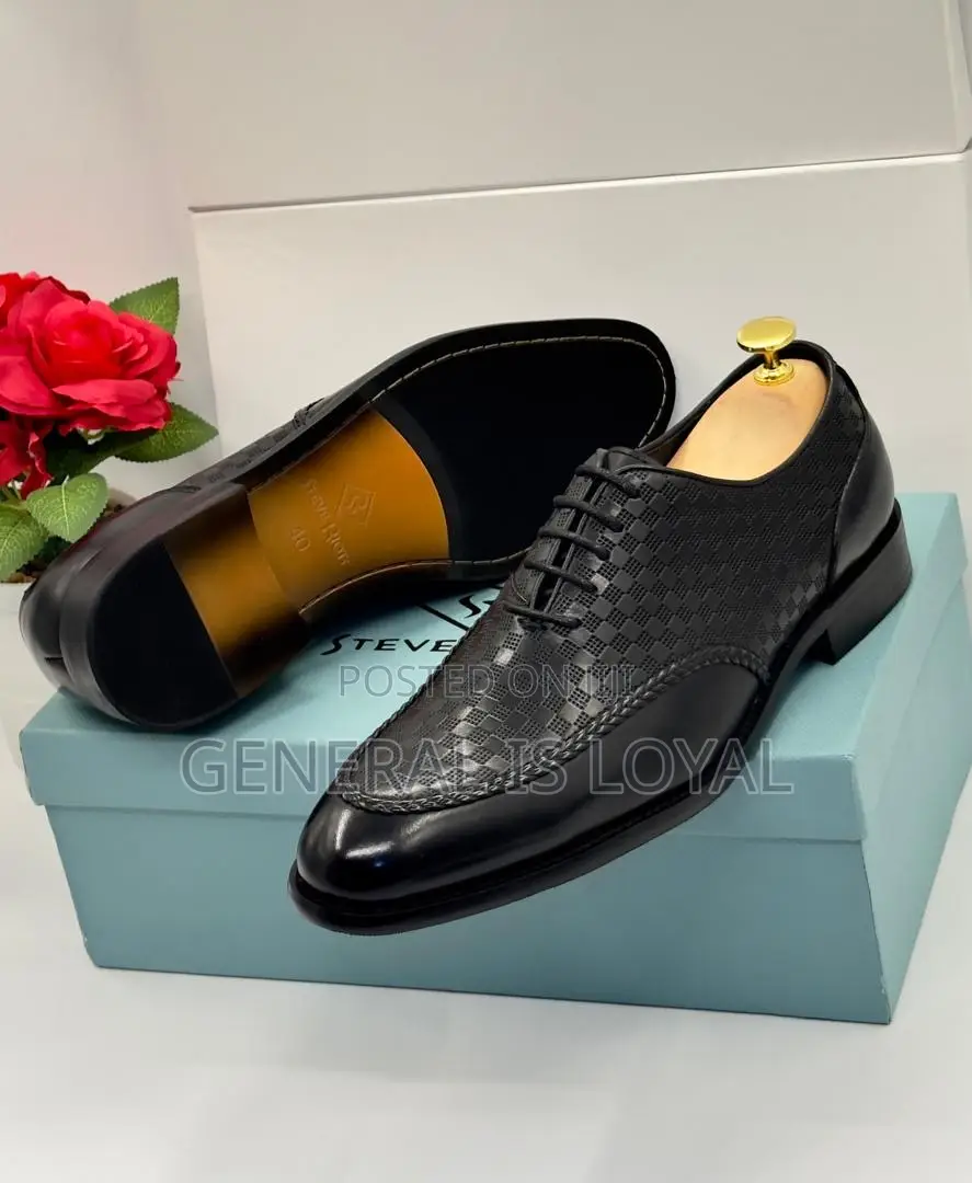 Steve Riots Corporate Shoe Black