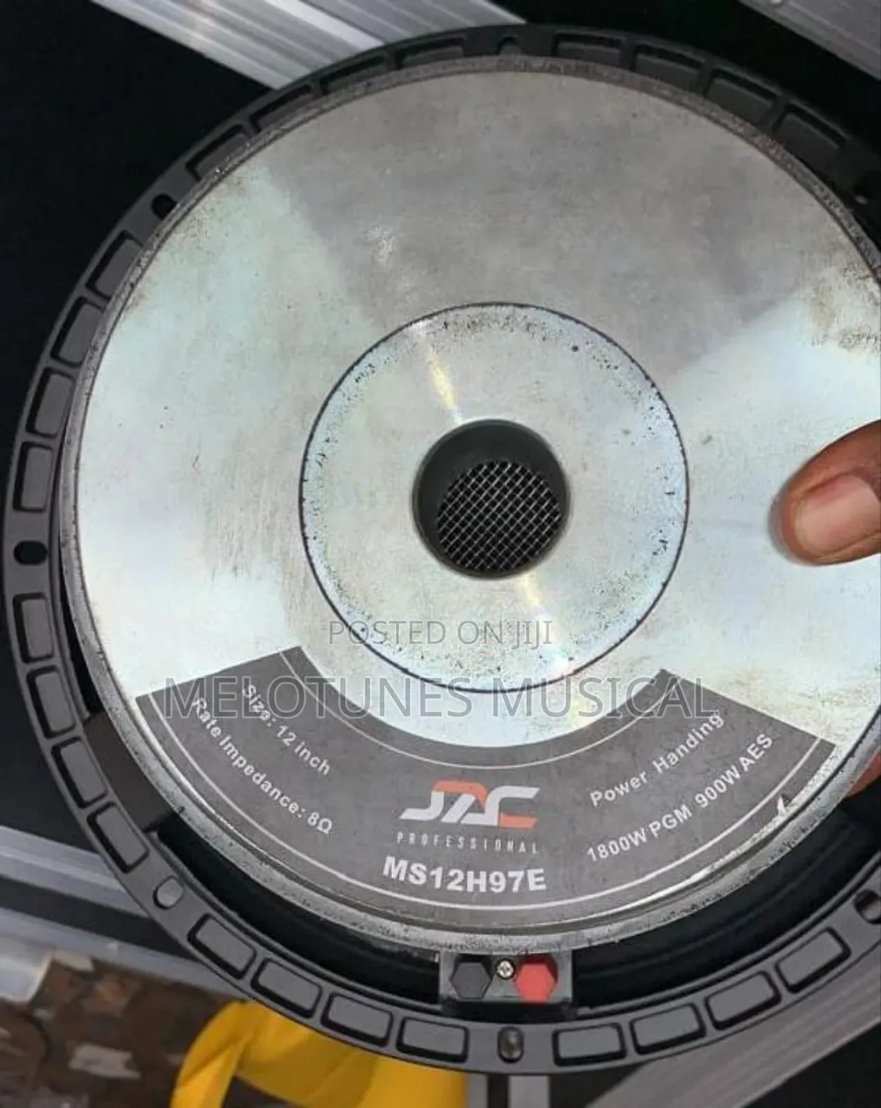 Jac Ms12h97e 12-Inch 1800watt Professional Speaker.