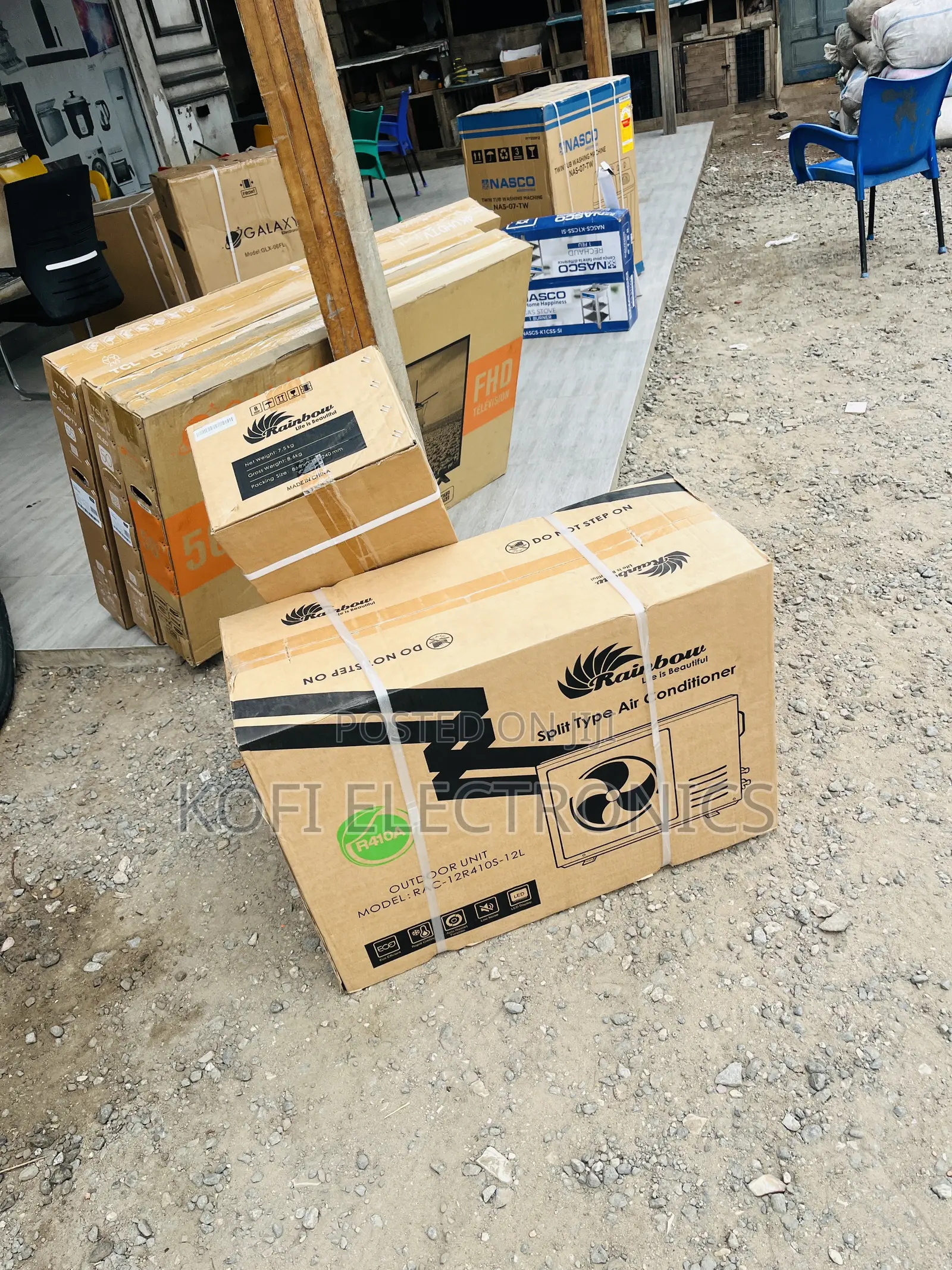 Affordable Rainbow 1.5hp Split Type Air Conditioner(R410)
