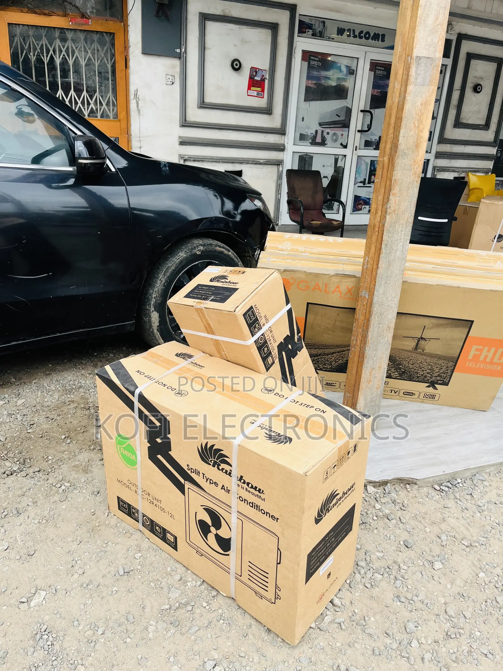 Extremely Cooling Rainbow 1.5hp Split Type Air Conditioner.
