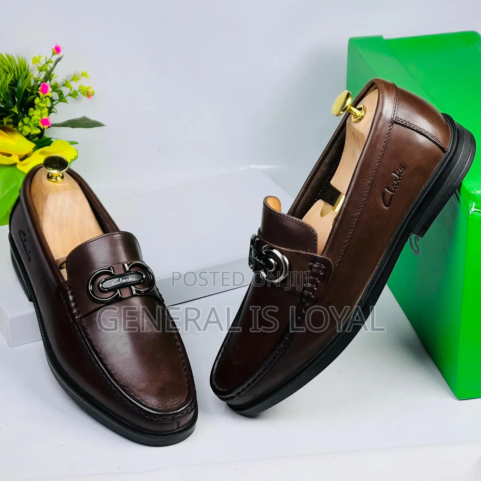 Clarks Dark Coffee Men’S Loafers