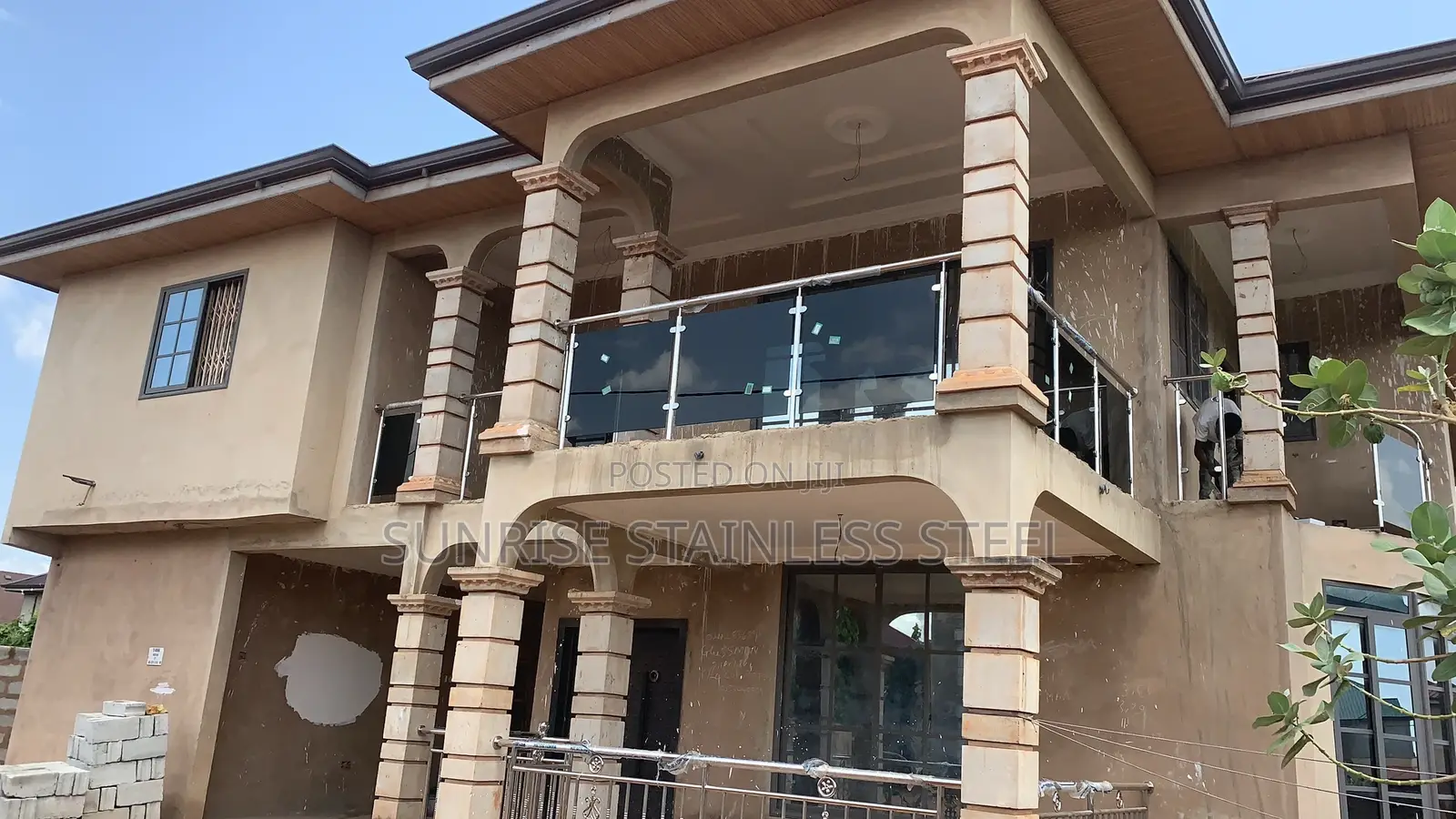 Stainless Steel and Glass Balustrade