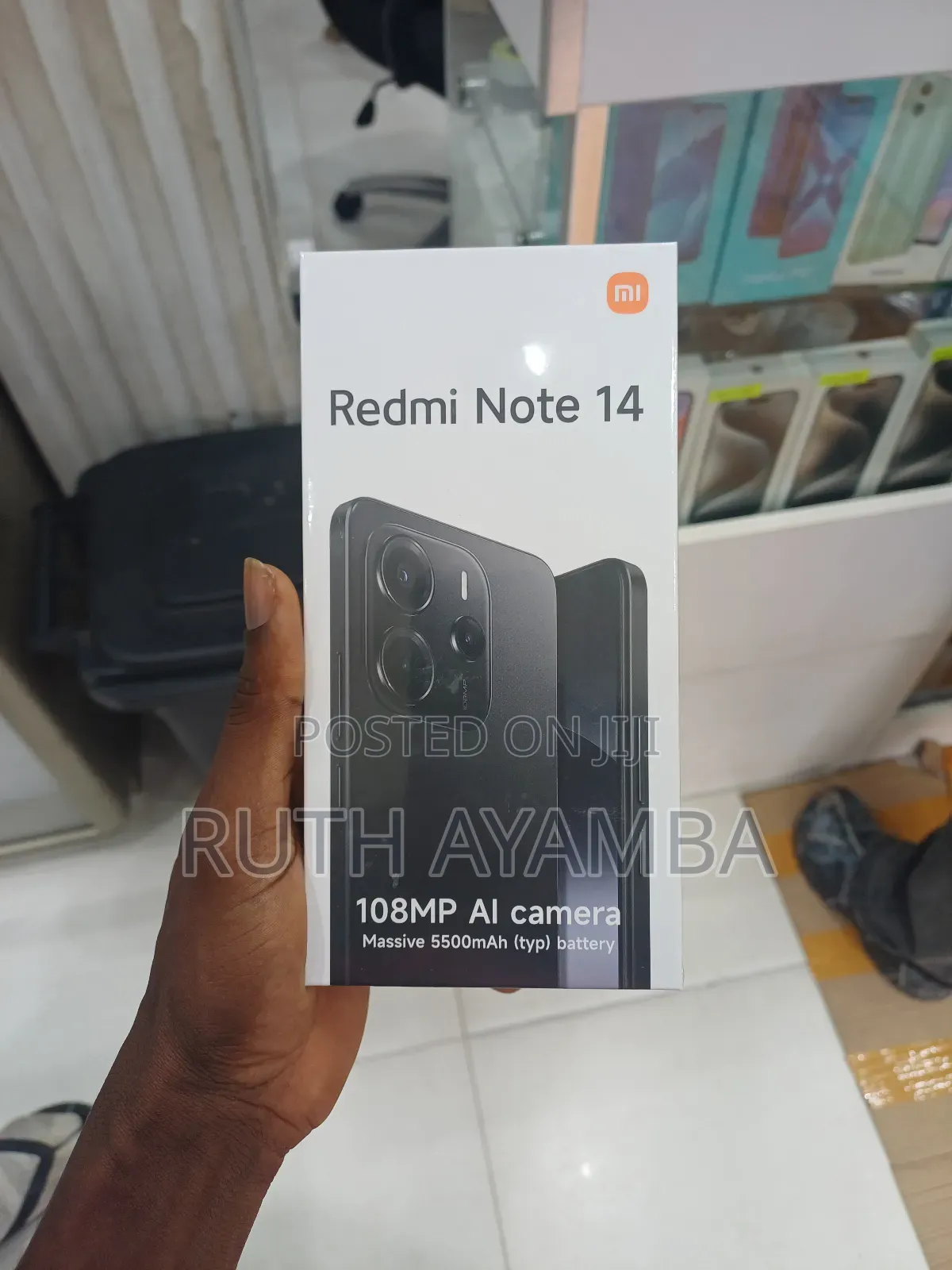 New Xiaomi Redmi Note 14 4G 128 GB Black
