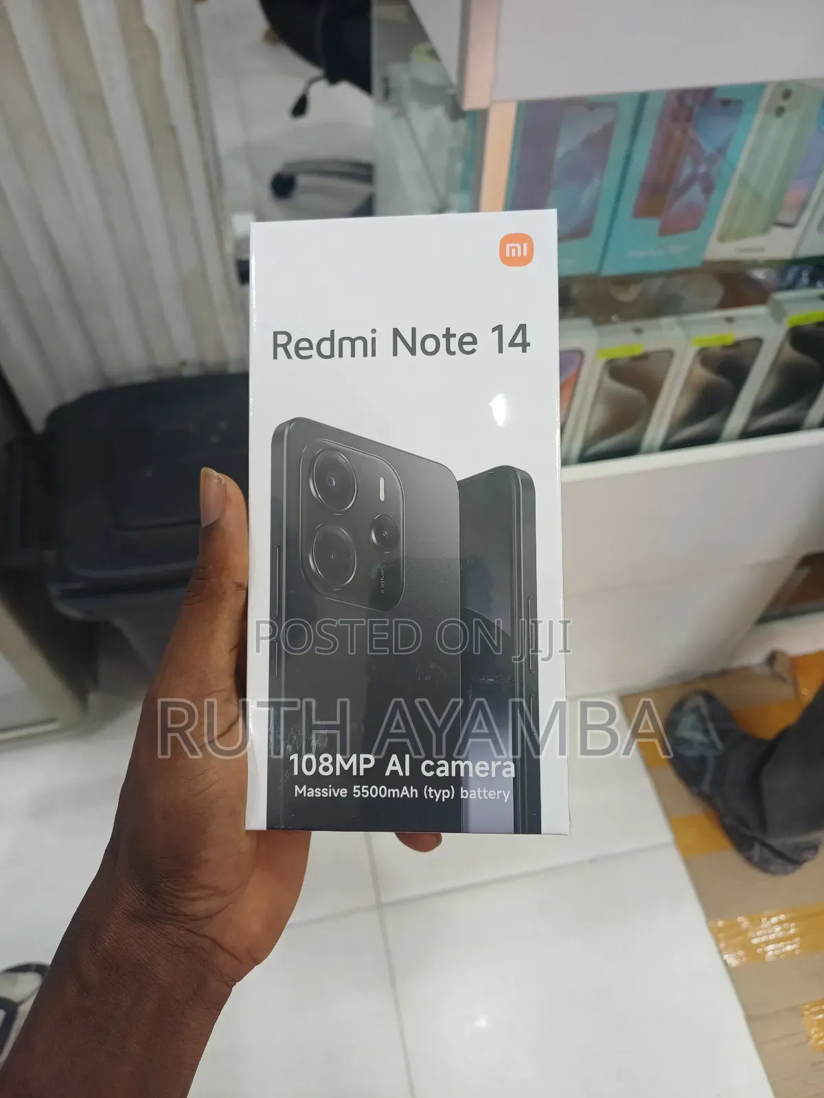 New Xiaomi Redmi Note 14 4G 128 GB Black