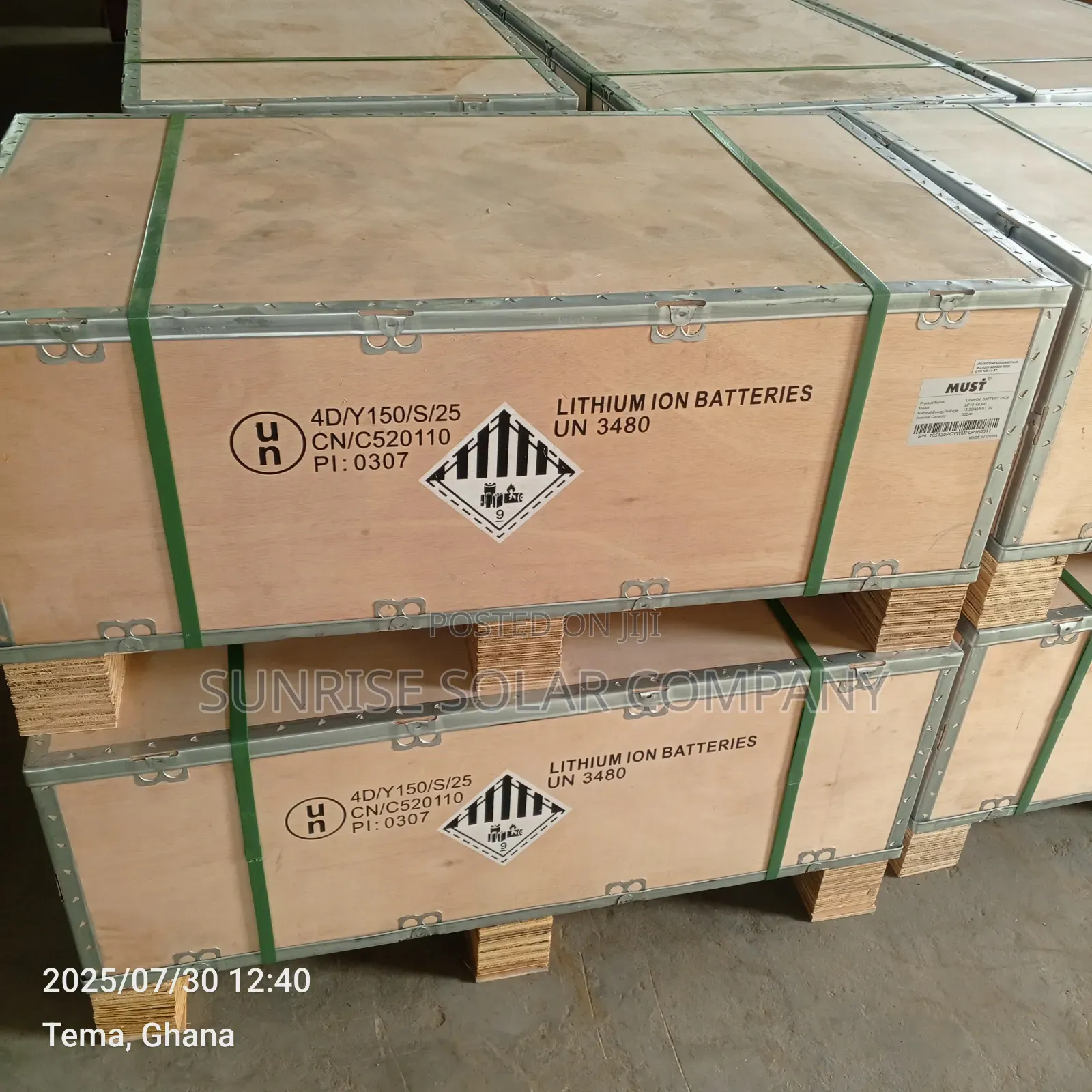 Solar Lithium Battery 48v 300ah Must( Promotion)