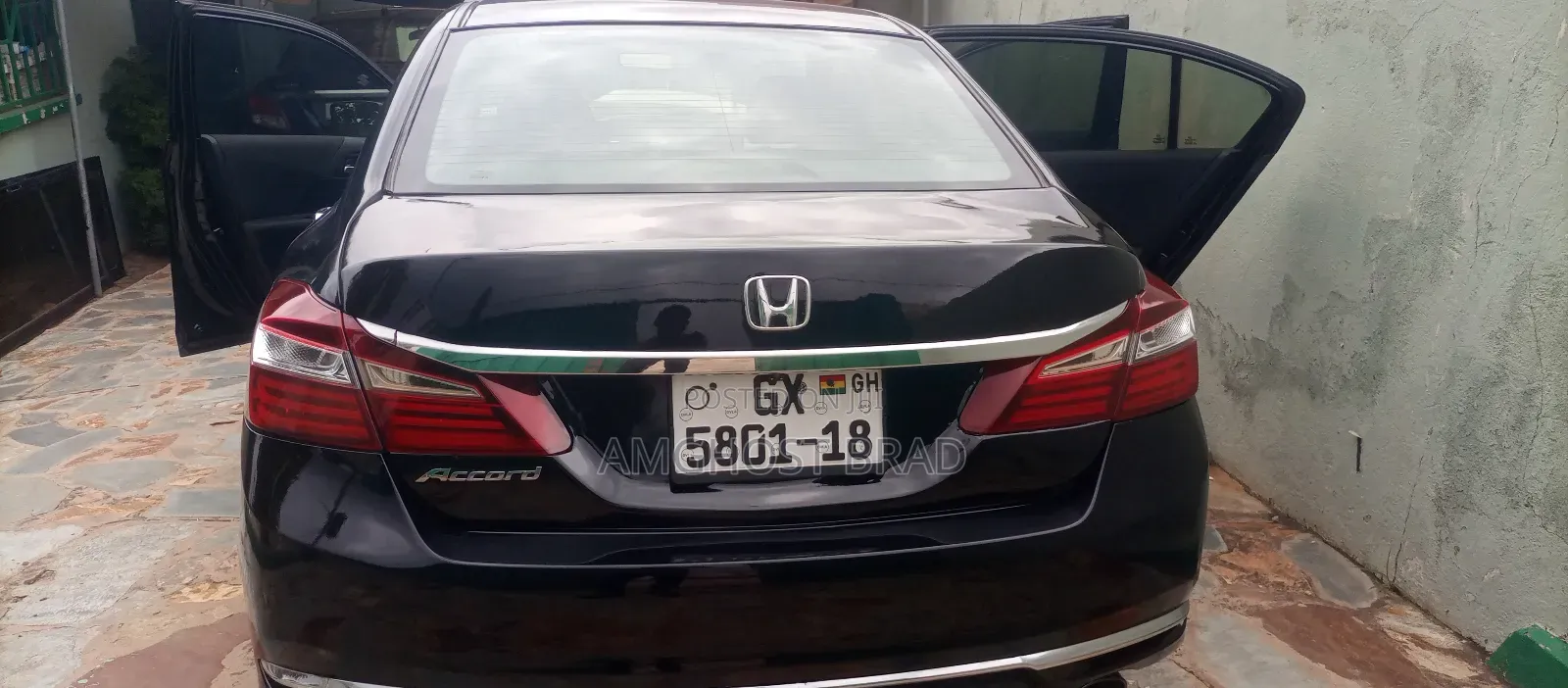 Honda Accord LX 4dr Sedan FWD (2.4L 4cyl 2A) 2017 Black