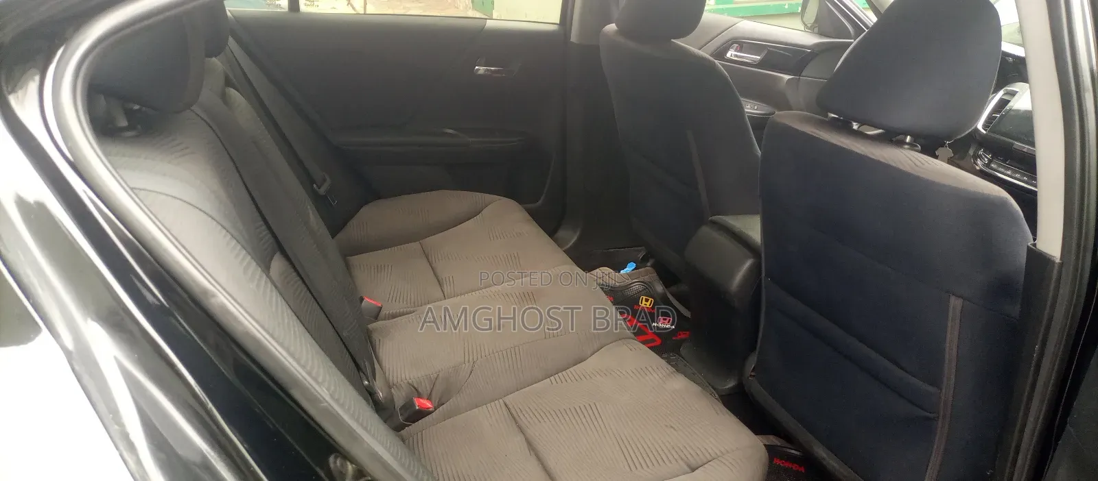 Honda Accord LX 4dr Sedan FWD (2.4L 4cyl 2A) 2017 Black
