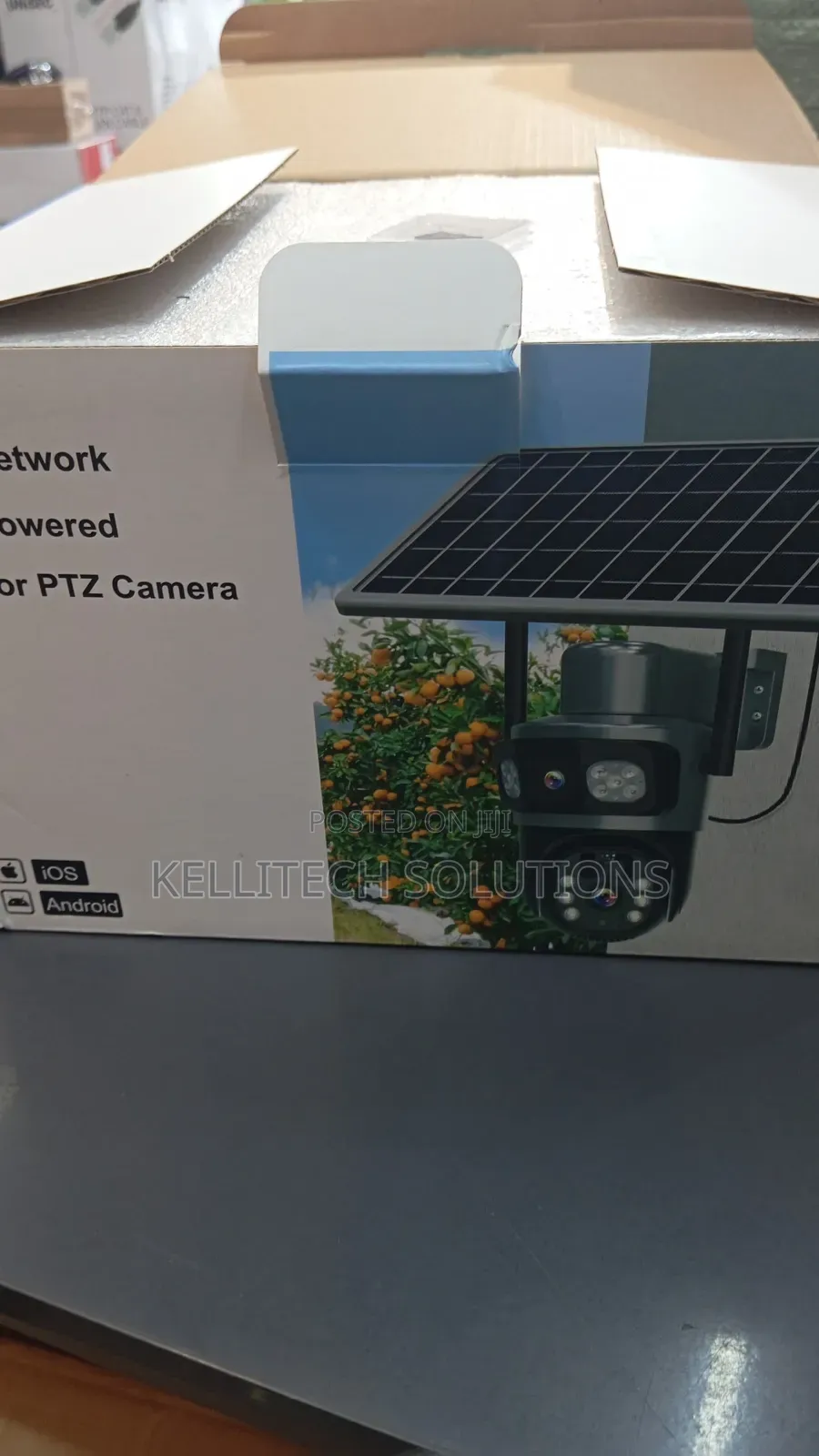 Solar 4g Sim Double Lens Cctv For All Networks