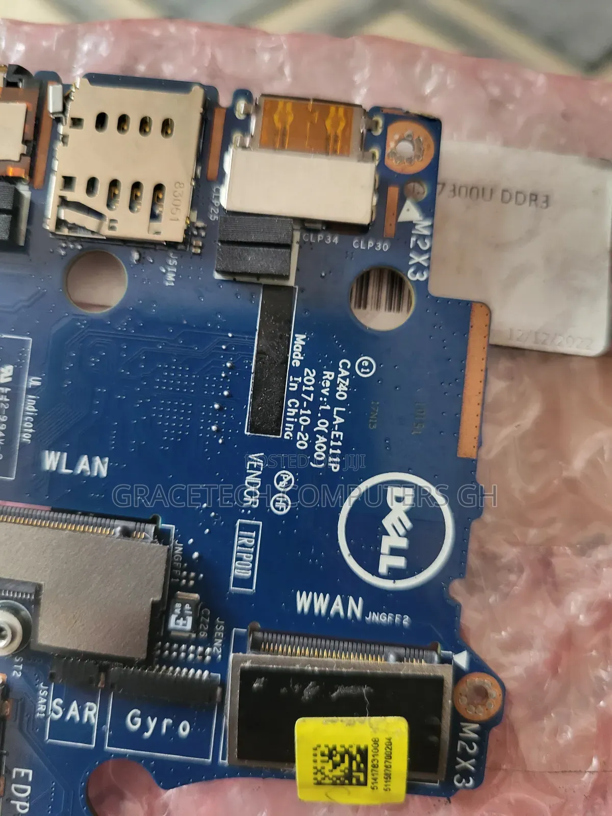Dell Latitude 5289 2in1 I5-7300u Motherboard