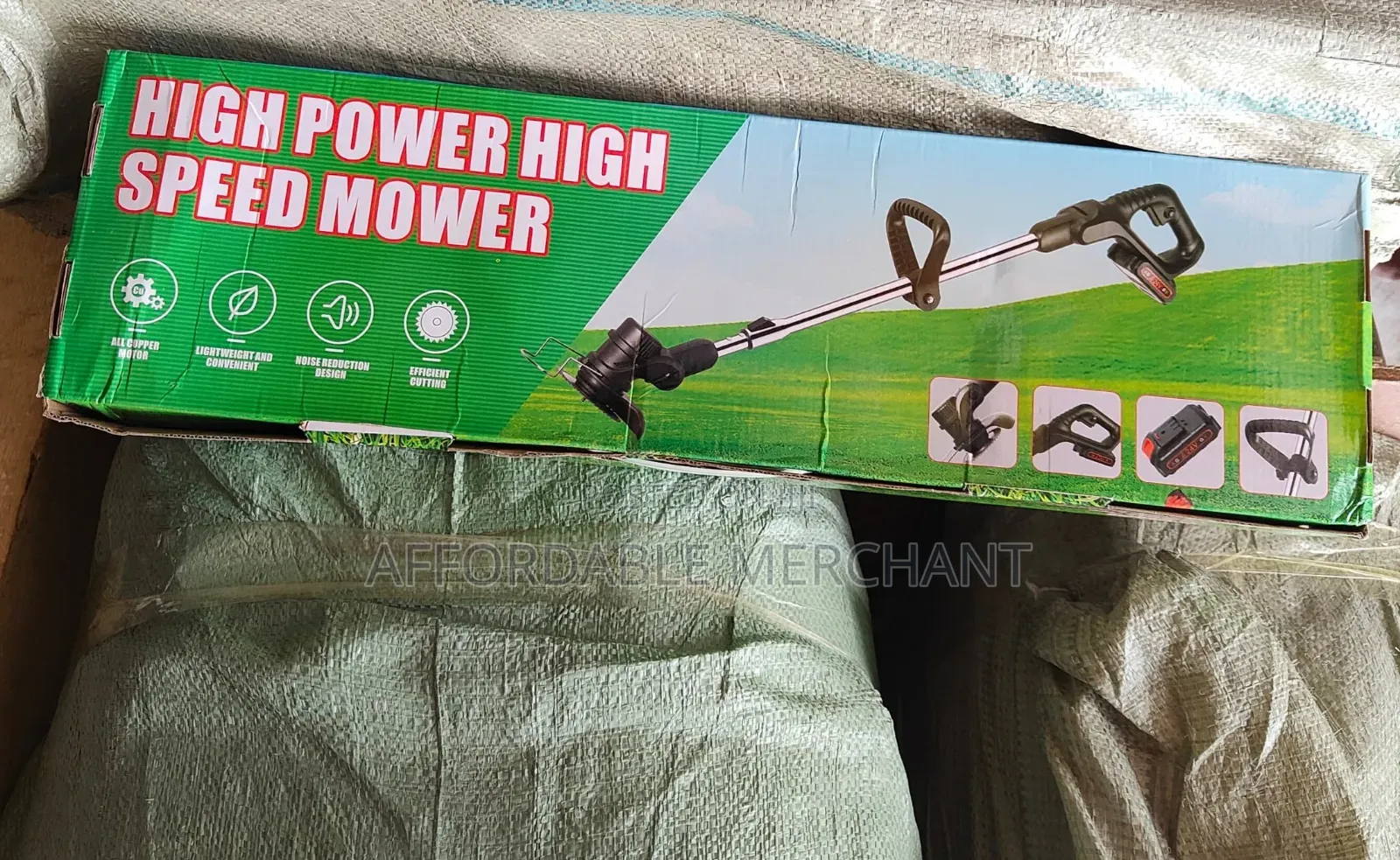 High Power High Speed Mower | Lithium Battery