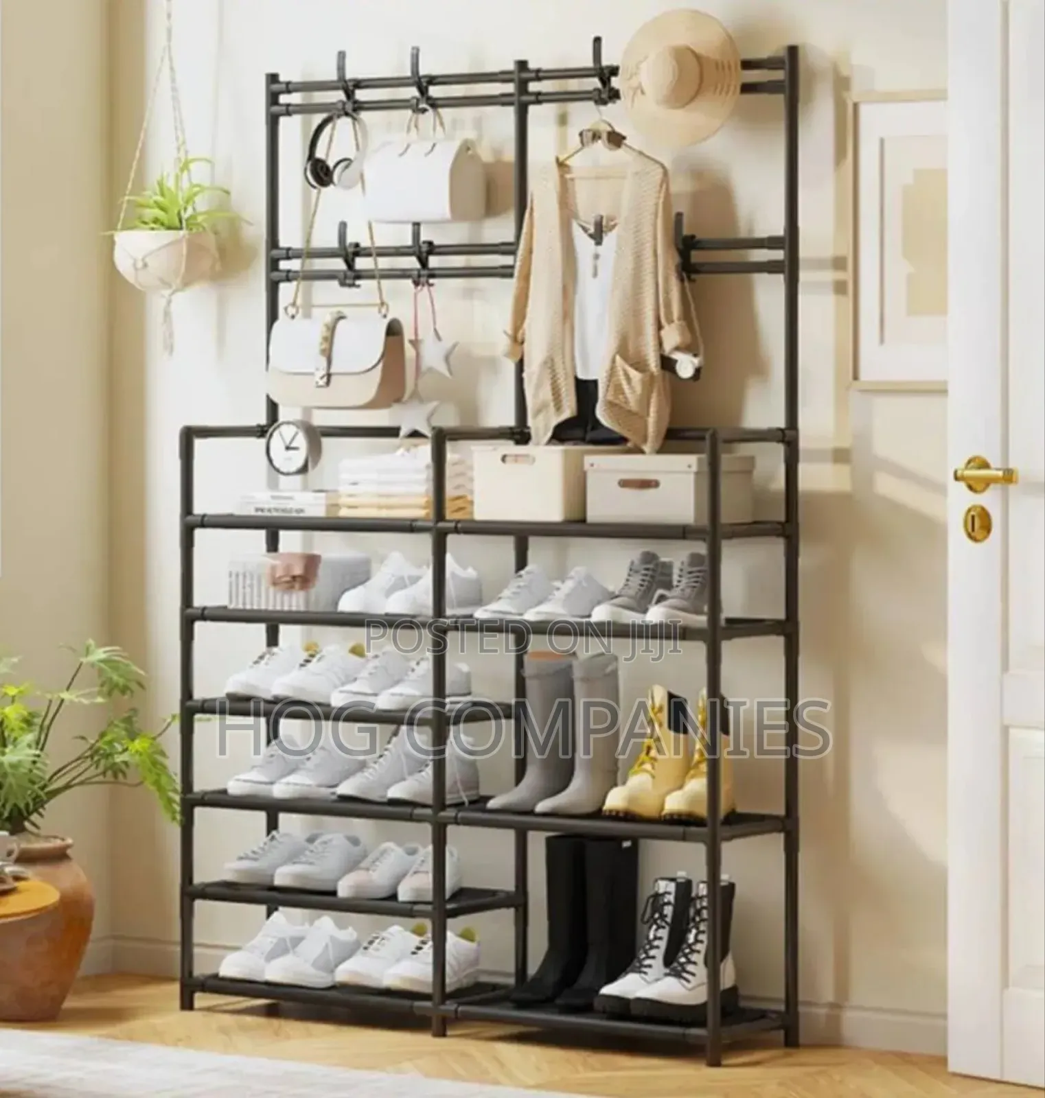Floor Standing Multifunctional Storage Shoe Cabinet