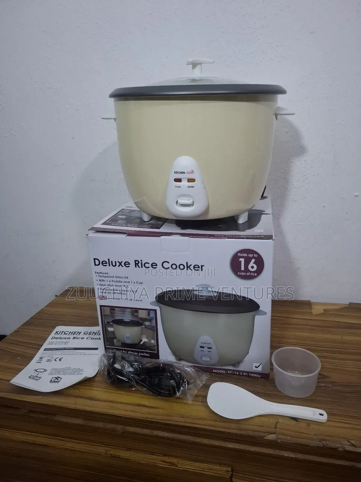 2.8l Kitchen Genie Rice Cooker Uk