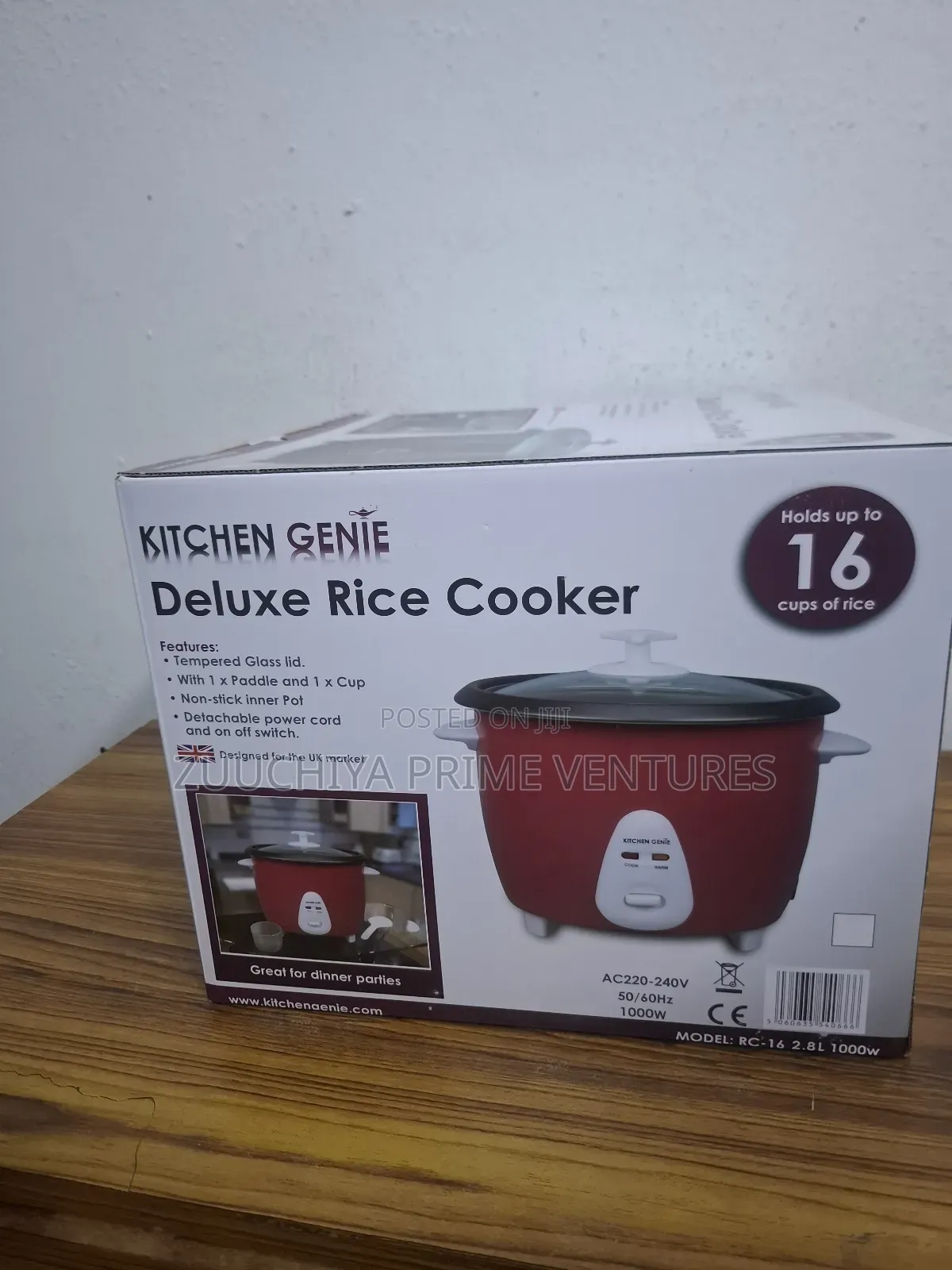 2.8l Kitchen Genie Rice Cooker Uk