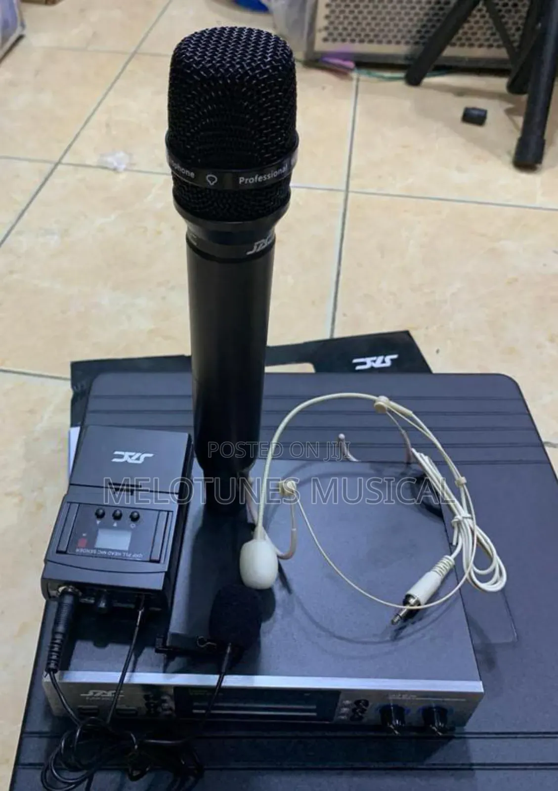 Jac Mx200 Uhf 2-Ch Hand Lapel Digital Wireless Microphone