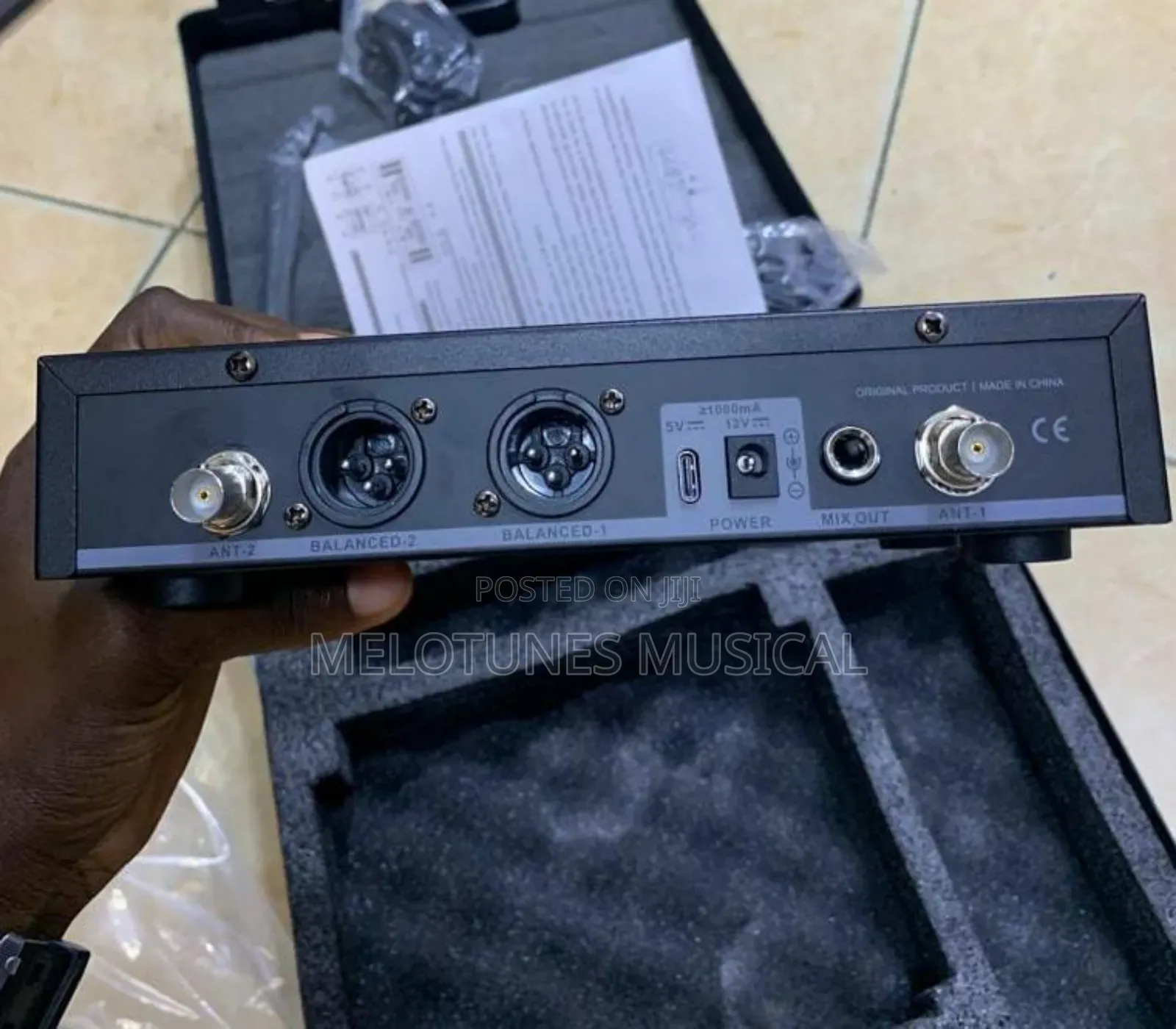 Jac Mx200 Uhf 2-Ch Hand Lapel Digital Wireless Microphone