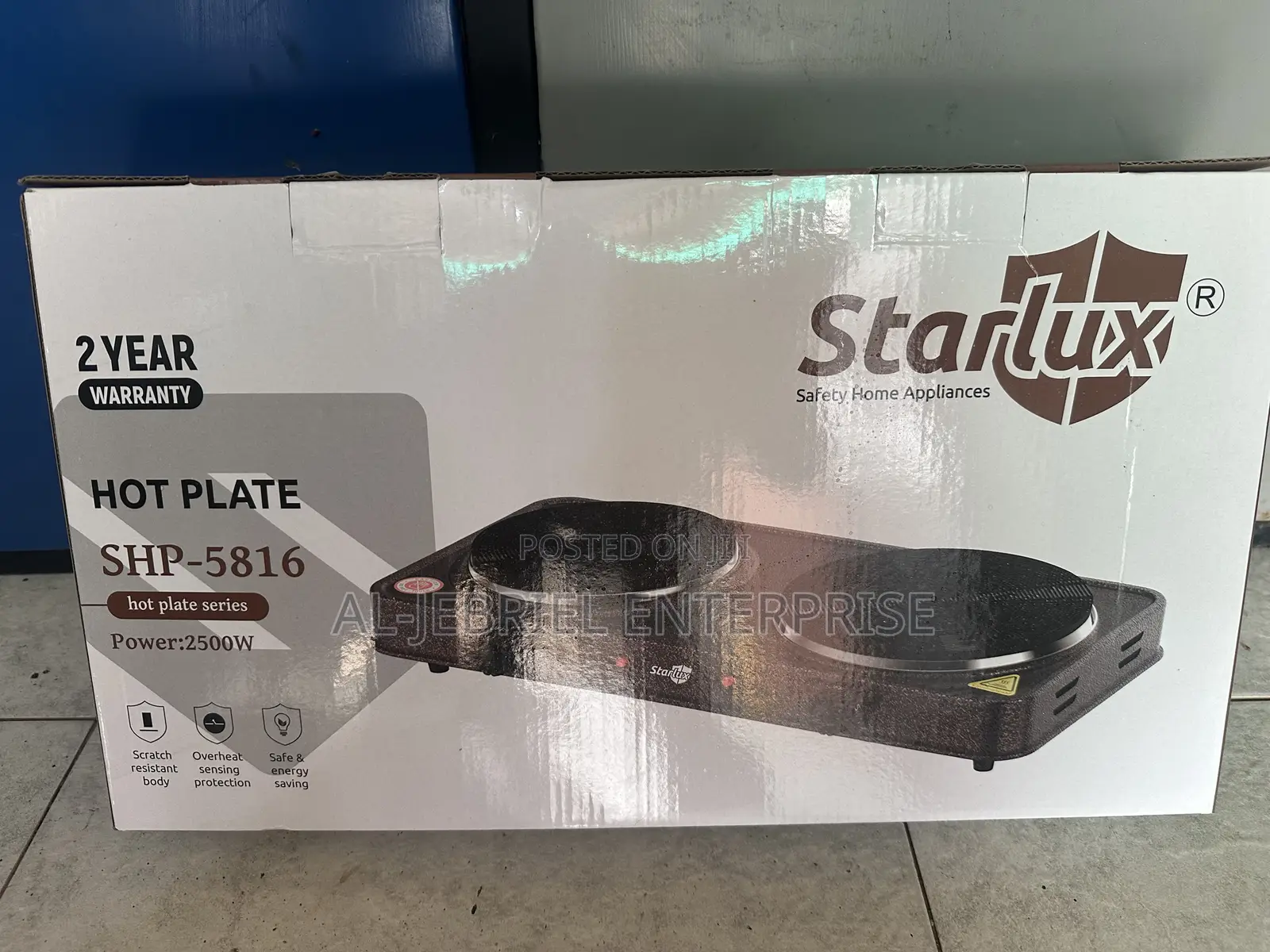 Double Hotplate 2500w